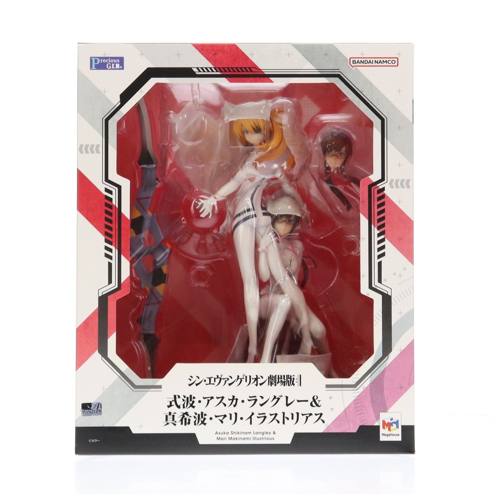 【中古即納】[FIG] Precious G.E.M.シリーズ 式波・アスカ・ラングレー&真希波・マリ・イラストリアス シン・エヴァンゲリオン劇場版 完成品 フィギュア プレミアムバンダイ&一部店舗&オンラインショップ限定 メガハウス(20221031)