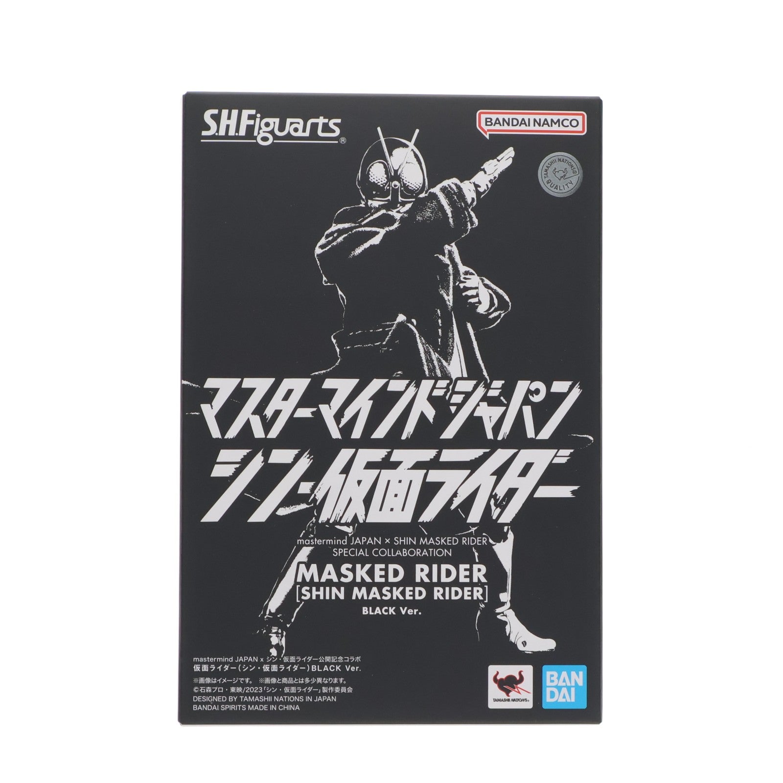 【中古即納】[FIG] プレミアムバンダイ限定 S.H.Figuarts(フィギュアーツ) 仮面ライダー(シン・仮面ライダー) BLACK Ver. mastermind JAPAN × シン・仮面ライダー公開記念コラボ 完成品 可動フィギュア バンダイスピリッツ(20230913)