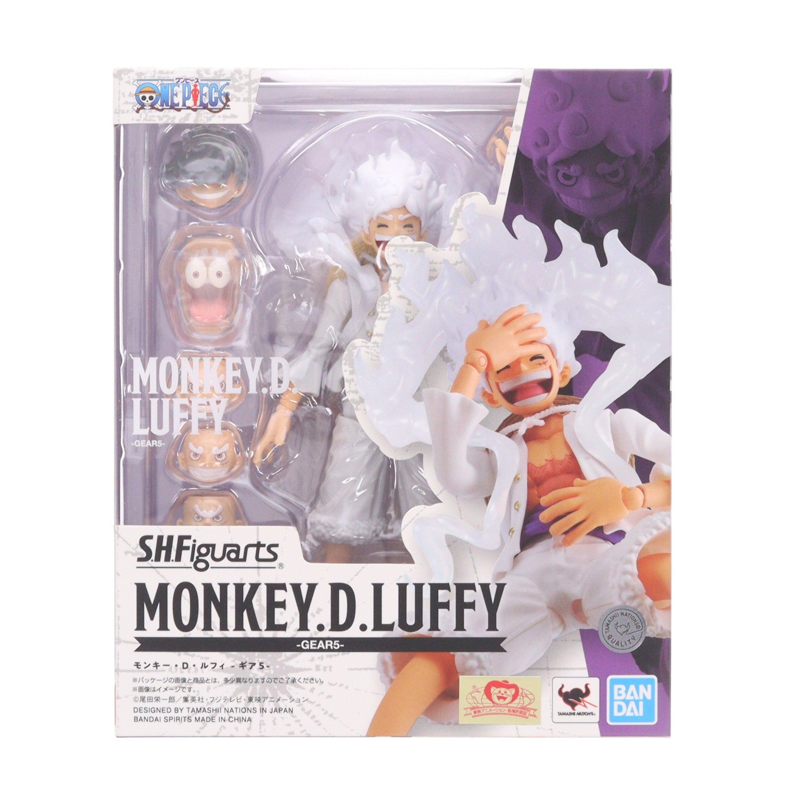 【中古即納】[FIG] (再々販) S.H.Figuarts(フィギュアーツ) モンキー・D・ルフィ -ギア5- ONE PIECE(ワンピース) 完成品 可動フィギュア バンダイスピリッツ(20251114)