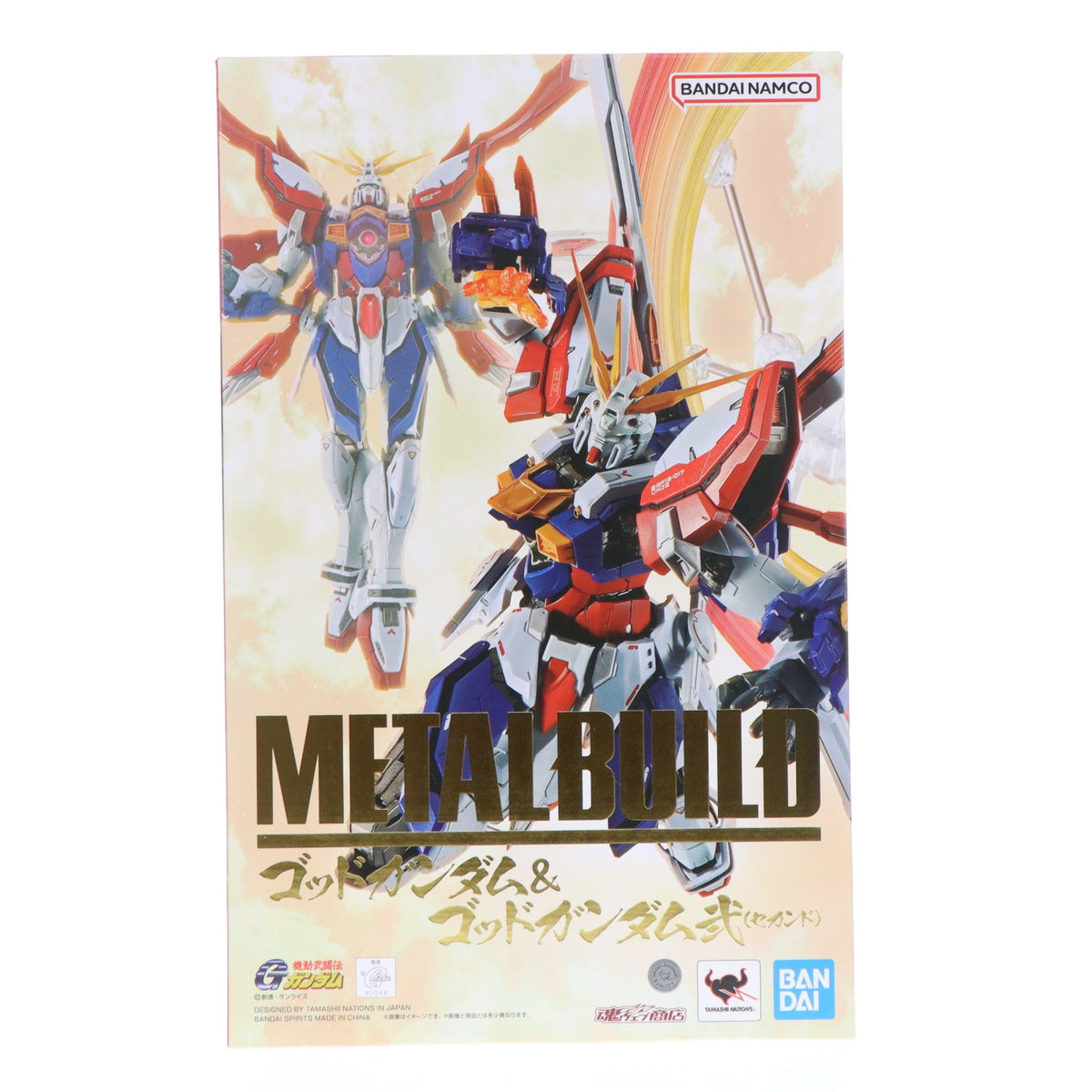 【中古即納】[FIG] 初期不良対応済み 魂ウェブ商店限定 METAL BUILD ゴッドガンダム&ゴッドガンダム弐(セカンド) 機動武闘伝Gガンダム 完成品 可動フィギュア バンダイスピリッツ(20250825)