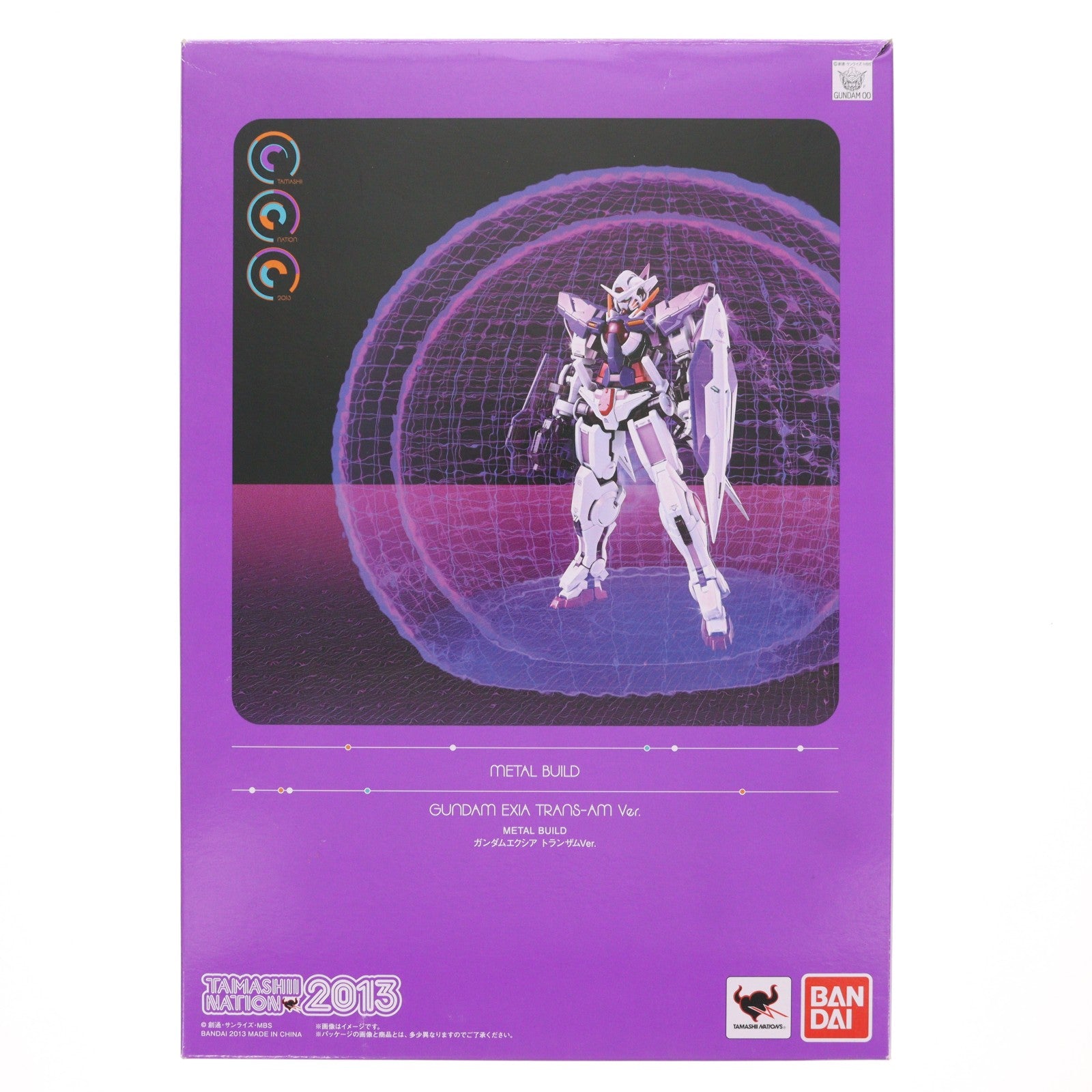 【中古即納】[FIG] METAL BUILD ガンダムエクシア トランザムVer. 機動戦士ガンダム00(ダブルオー) 完成品 可動フィギュア 魂ネイション2013&魂ウェブ商店限定 バンダイ(20131101)