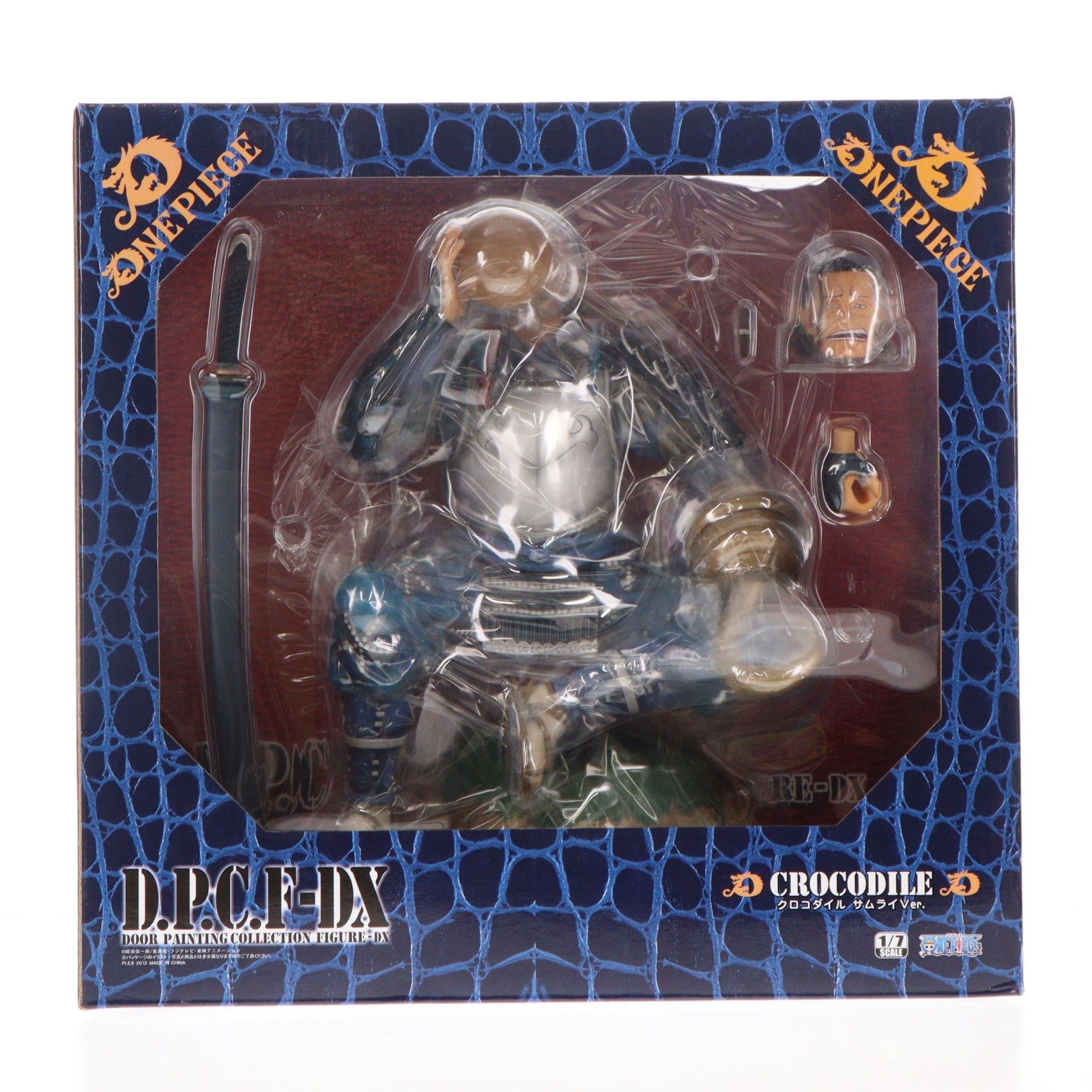 【中古即納】[FIG] DOOR PAINTING COLLECTION FIGURE DX クロコダイル サムライVer ONE PIECE(ワンピース) 完成品 フィギュア プレックス(20120930)