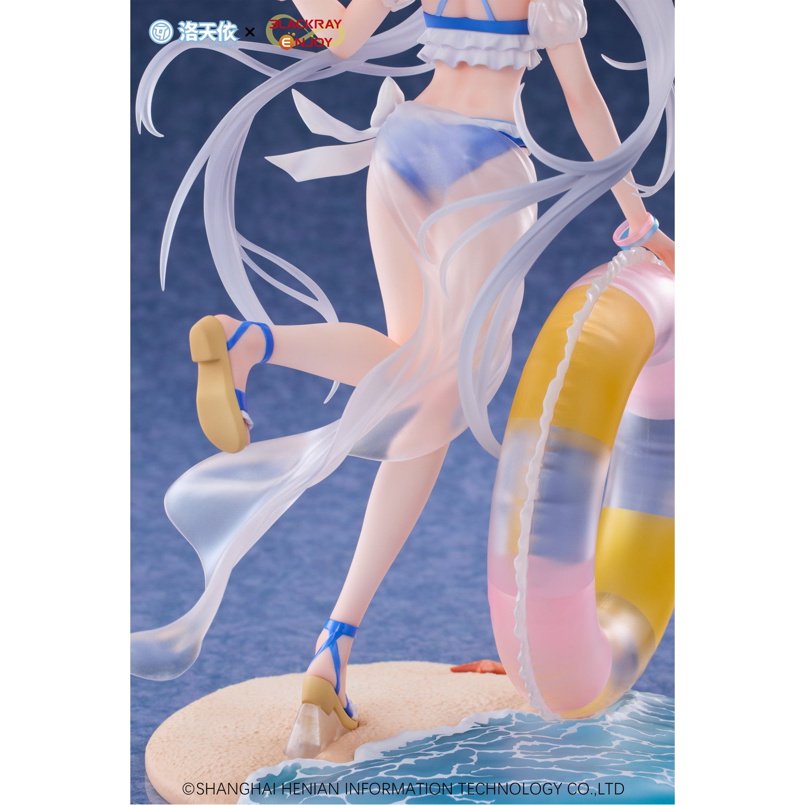 【中古即納】[FIG] 予約特典付属 Vsinger - 洛天依(ルォ・テンイ) 夏の海風Ver. 1/7 完成品 フィギュア BLACKRAY ENJOY(ブラックレイエンジョイ)(20251101)