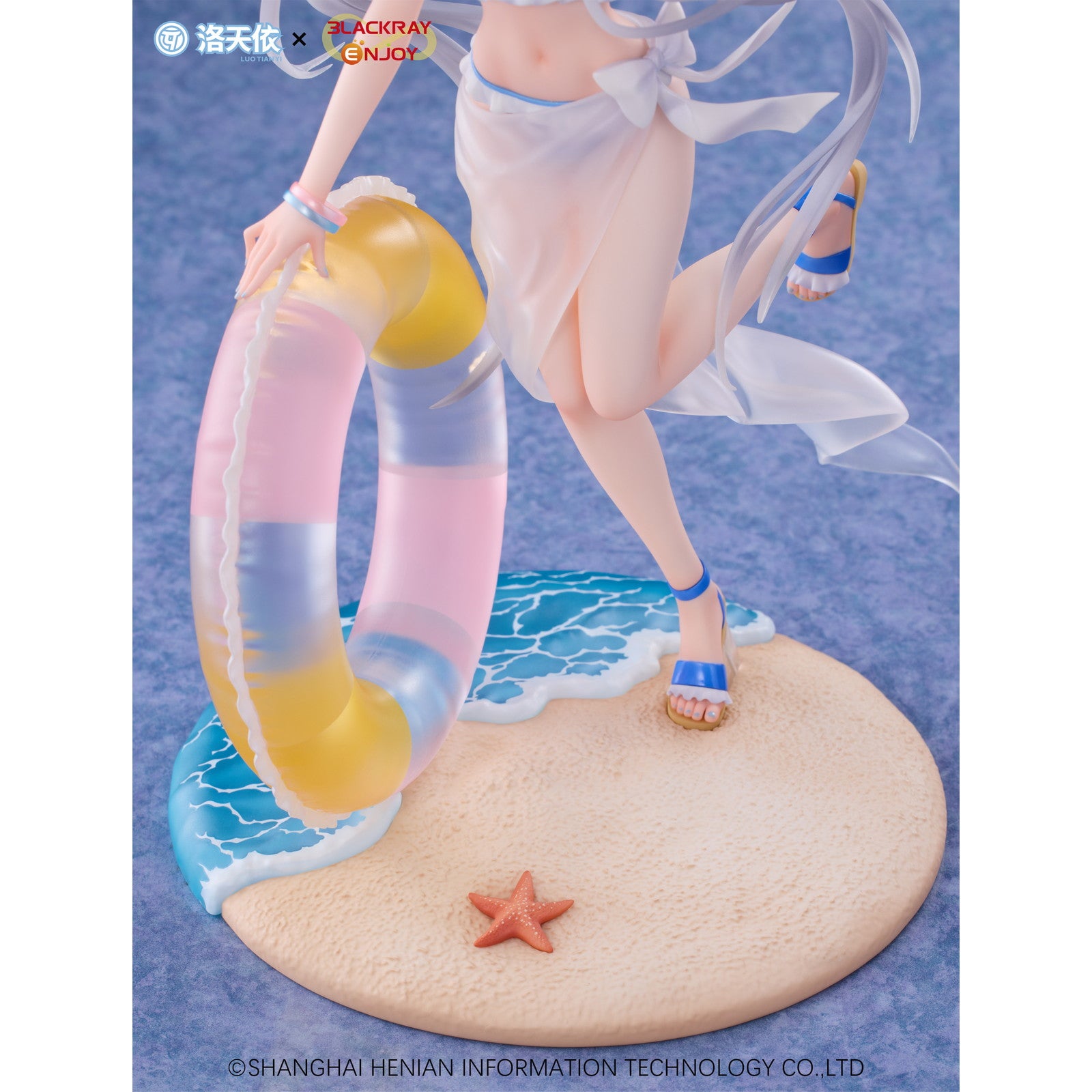 【中古即納】[FIG] 予約特典付属 Vsinger - 洛天依(ルォ・テンイ) 夏の海風Ver. 1/7 完成品 フィギュア BLACKRAY ENJOY(ブラックレイエンジョイ)(20251101)