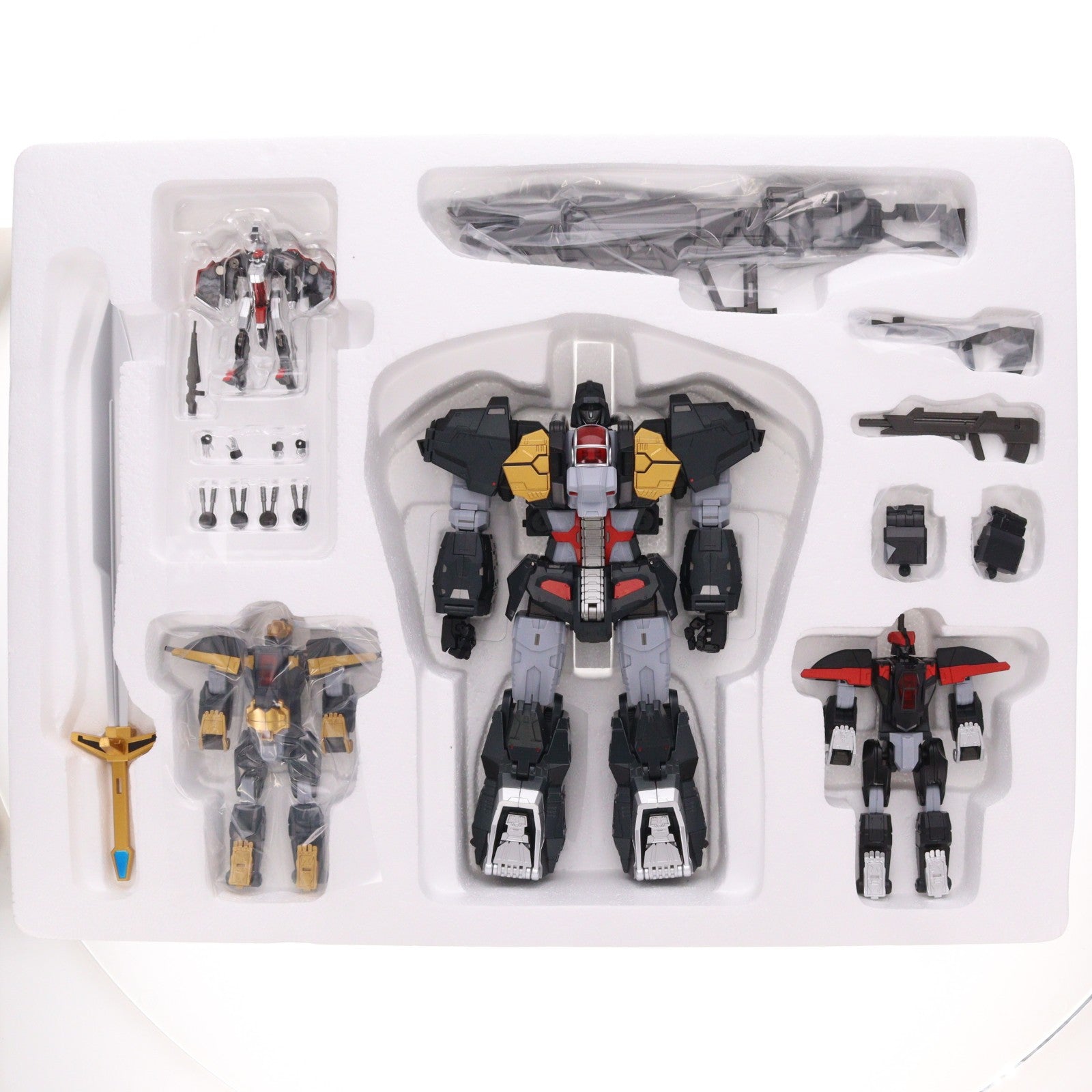 【中古即納】[FIG] (再販) THE合体 HAGANE WORKS ダンクーガ 超獣機神ダンクーガ 完成品 可動フィギュア グッドスマイルカンパニー(20251224)