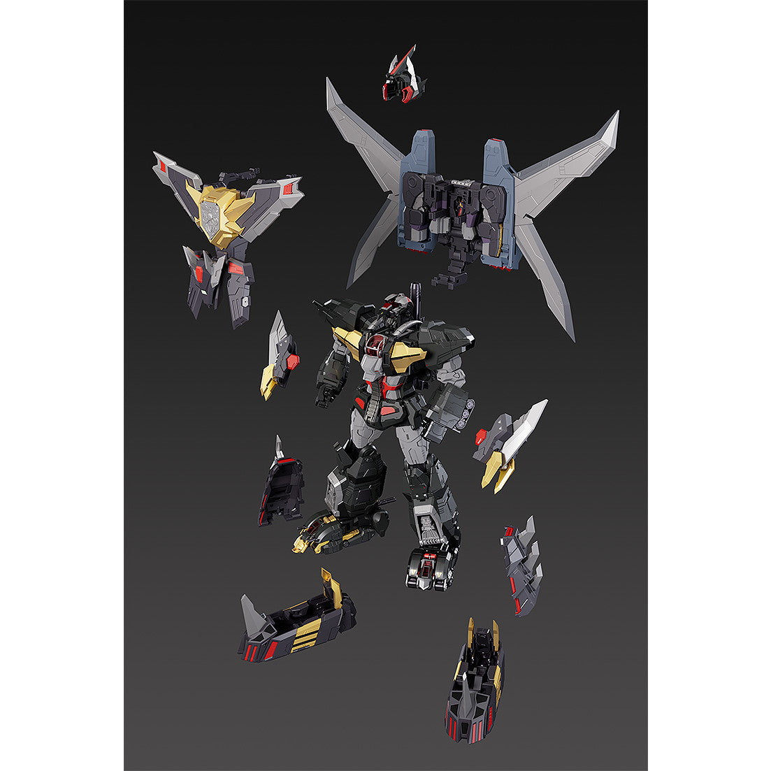 【中古即納】[FIG] THE合体 ダイリューガ 超獣機神ダンクーガ 完成品 可動フィギュア グッドスマイルカンパニー(20260129)