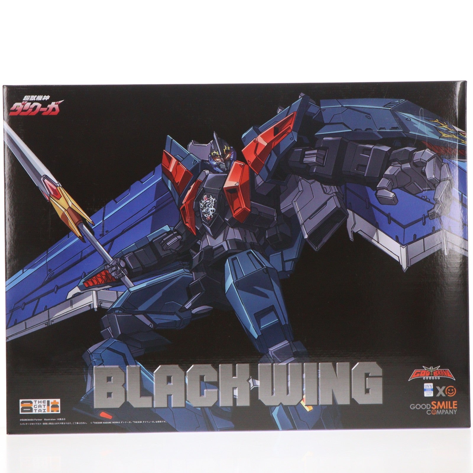 【中古即納】[FIG] THE合体 ブラックウイング 超獣機神ダンクーガ 完成品 可動フィギュア グッドスマイルカンパニー(20260526)