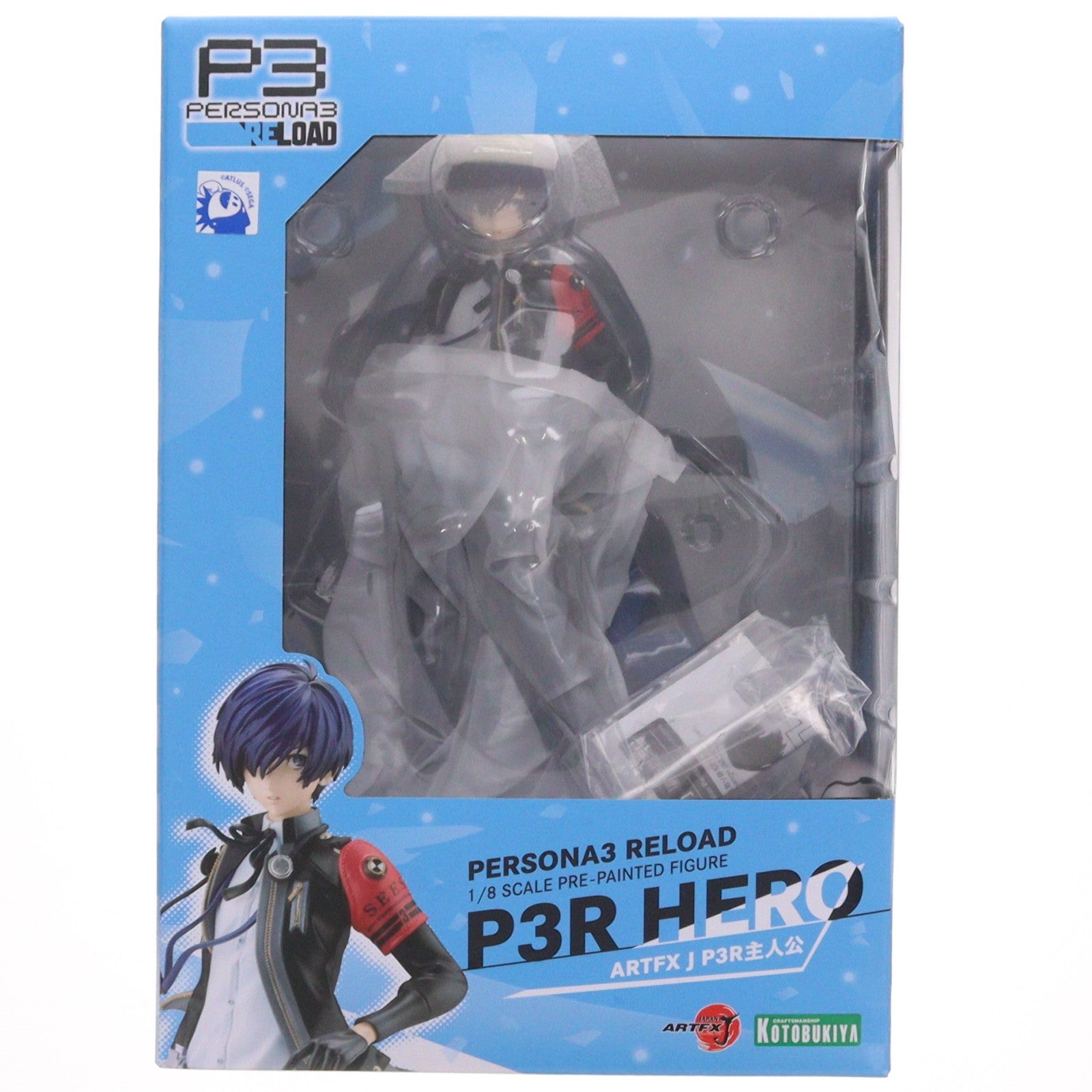 【中古即納】[FIG] (再販) コトブキヤショップ限定特典付属 ARTFX J P3R主人公 ペルソナ3 リロード 1/8 完成品 フィギュア(PV416) コトブキヤ(20260522)