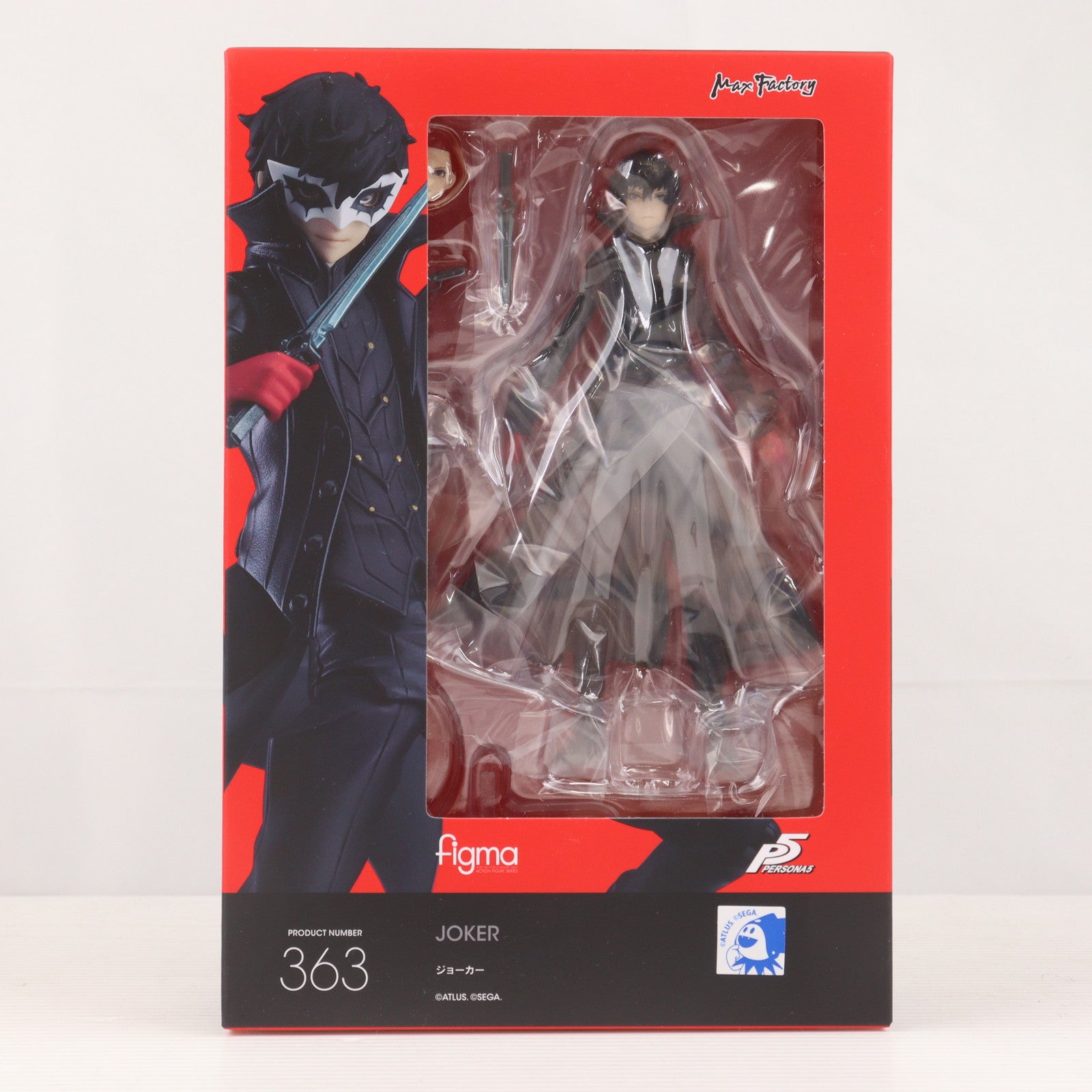 【中古即納】[FIG] (3次再販) figma(フィグマ) 363 ジョーカー ペルソナ5 完成品 可動フィギュア グッドスマイルカンパニー公式ショップ&一部オンラインショップ限定 マックスファクトリー(20241130)