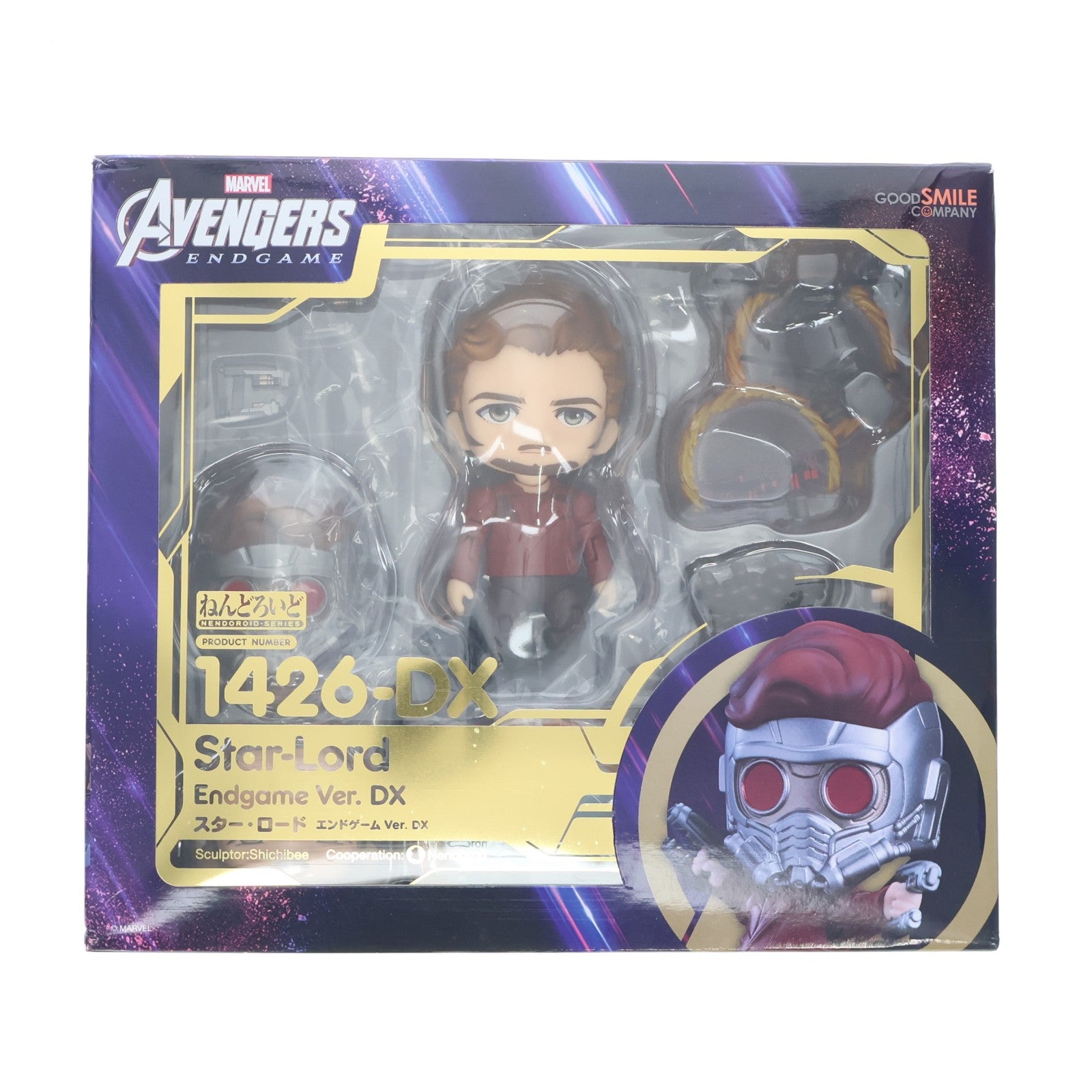 【中古即納】[FIG] ねんどろいど 1426-DX スター・ロード エンドゲーム Ver. DX アベンジャーズ/エンドゲーム 完成品 可動フィギュア グッドスマイルカンパニー(20201219)