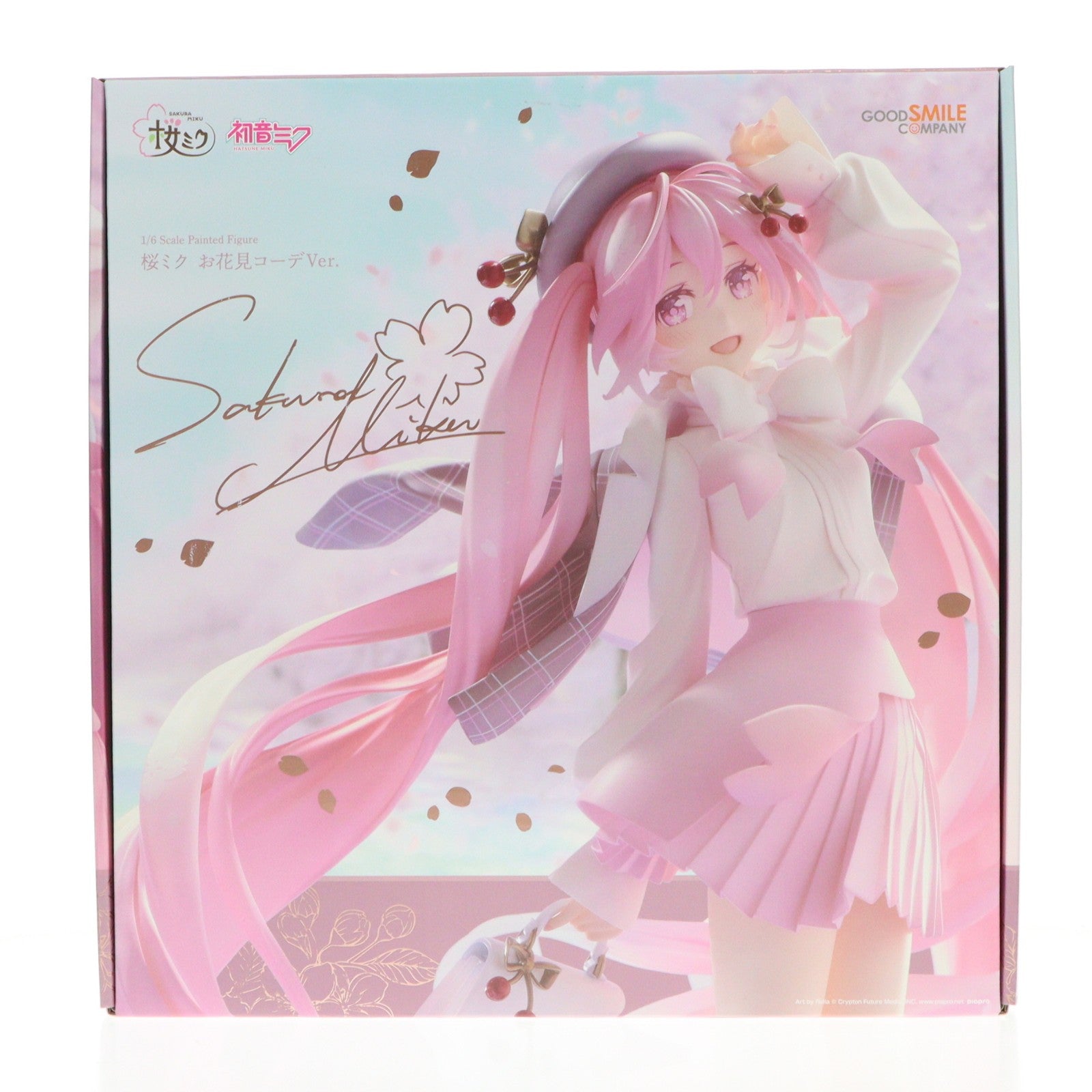 【中古即納】[FIG] 桜ミク お花見コーデVer. キャラクター・ボーカル・シリーズ01 初音ミク 1/6 完成品 フィギュア グッドスマイルカンパニー(20250427)