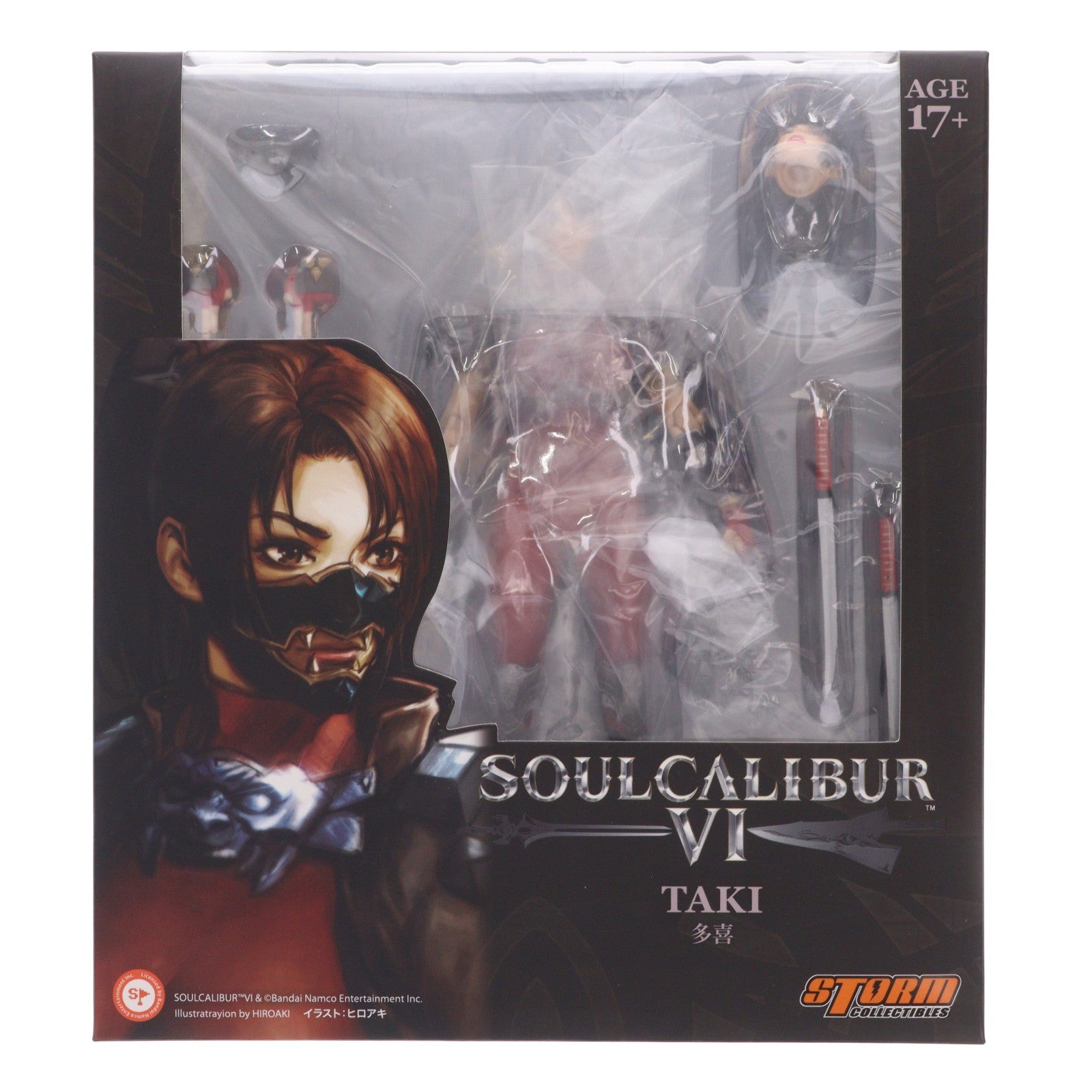 【中古即納】[FIG] 多喜(タキ) SOULCALIBUR VI(ソウルキャリバー6) 完成品 アクションフィギュア(BNSC02)(海外流通版) ストームコレクティブルズ(20231130)