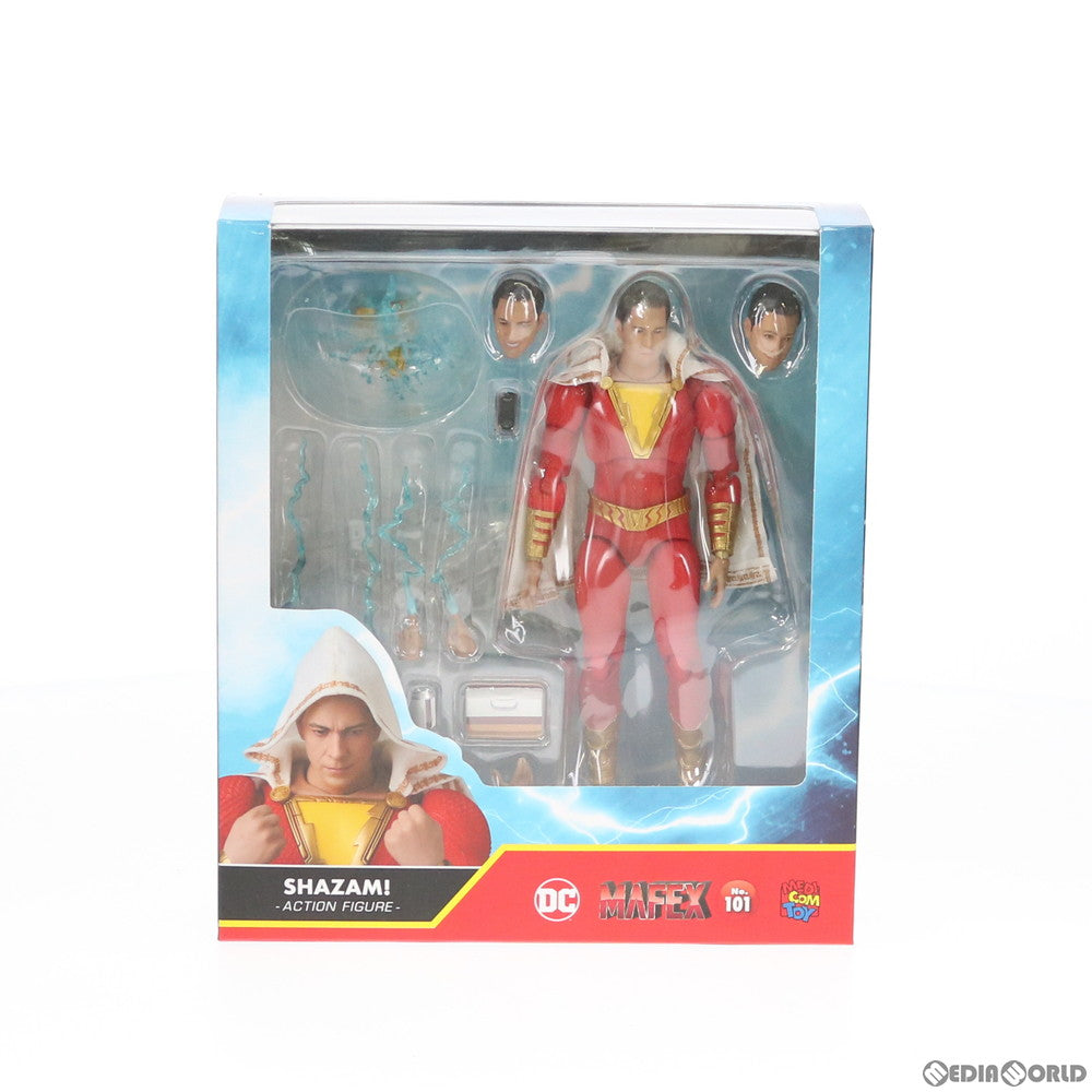 【中古即納】[FIG] マフェックス No.101 MAFEX SHAZAM!(シャザム!) 完成品 可動フィギュア メディコム・トイ(20200516)