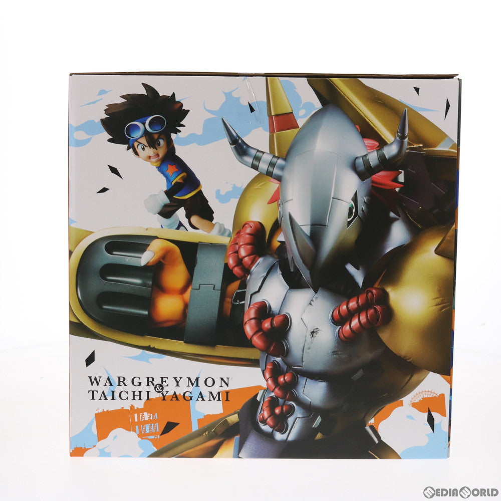 【中古即納】[FIG] (再販) Precious G.E.M.シリーズ ウォーグレイモン&八神太一(やがみたいち) デジモンアドベンチャー 完成品 フィギュア あみあみ&一部オンラインショップ限定 メガハウス(20180831)