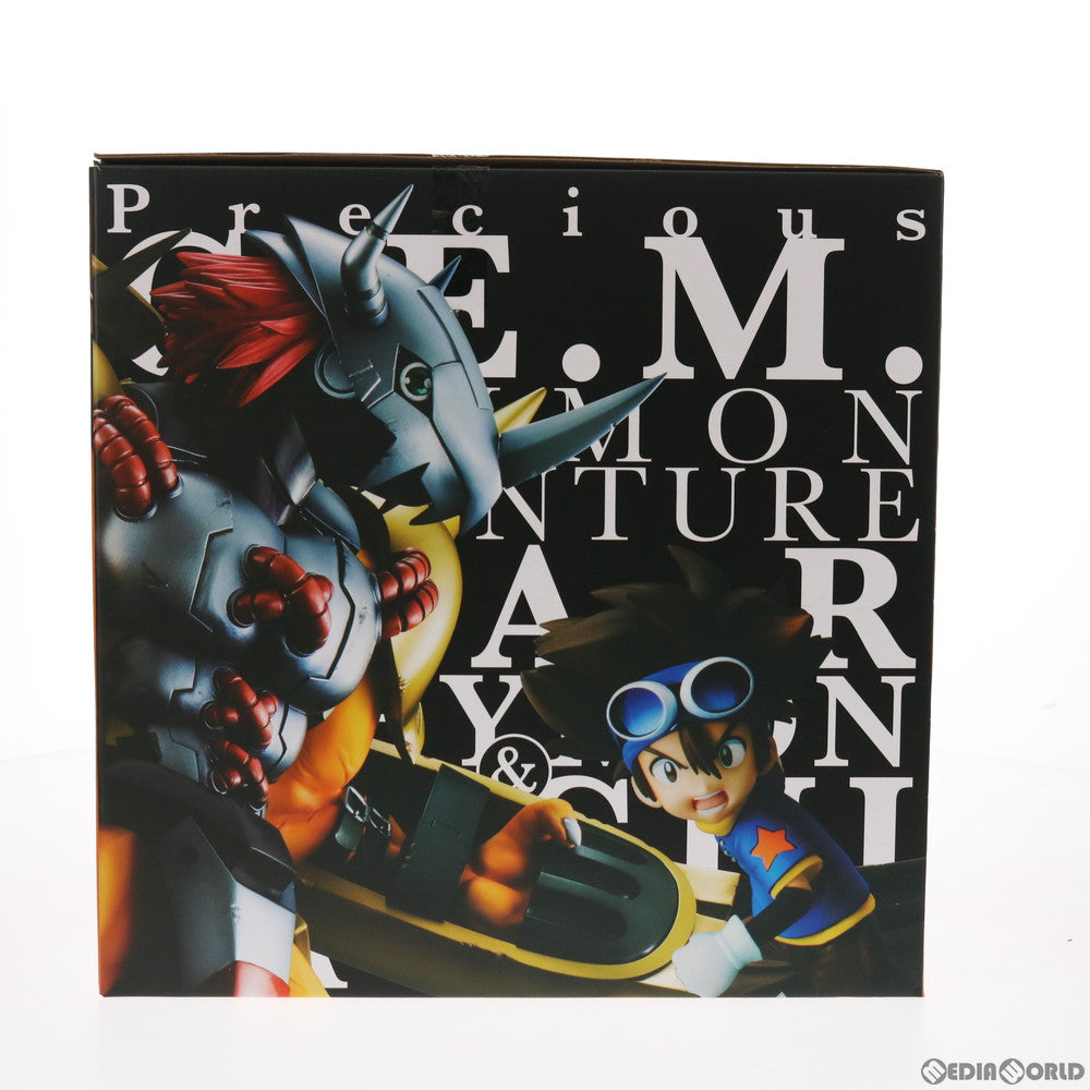 【中古即納】[FIG] (再販) Precious G.E.M.シリーズ ウォーグレイモン&八神太一(やがみたいち) デジモンアドベンチャー 完成品 フィギュア あみあみ&一部オンラインショップ限定 メガハウス(20180831)