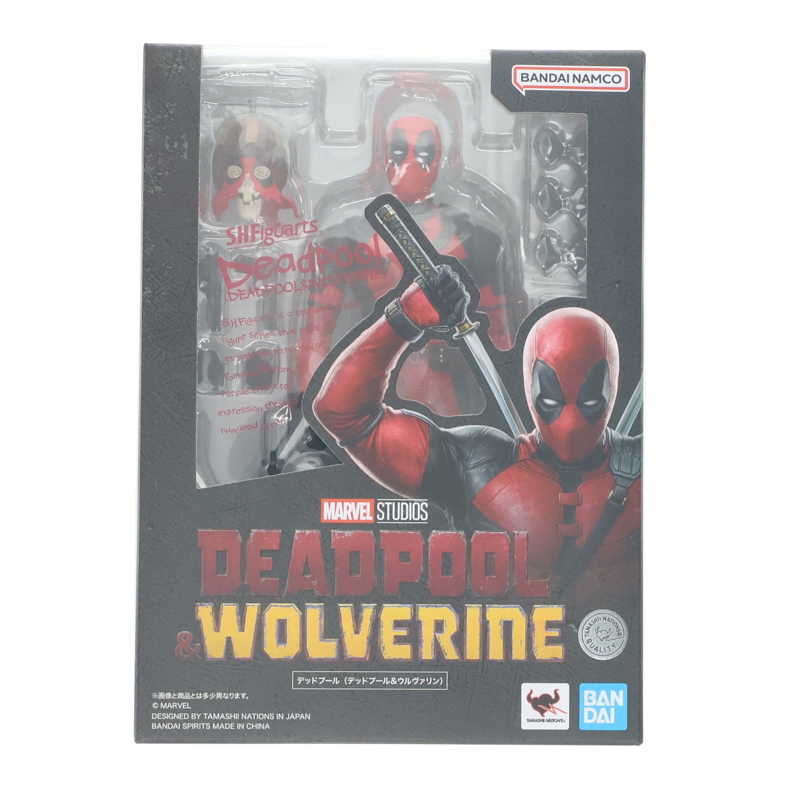 【中古即納】[FIG] S.H.Figuarts(フィギュアーツ) デッドプール(デッドプール&ウルヴァリン) 完成品 可動フィギュア バンダイスピリッツ(20241228)