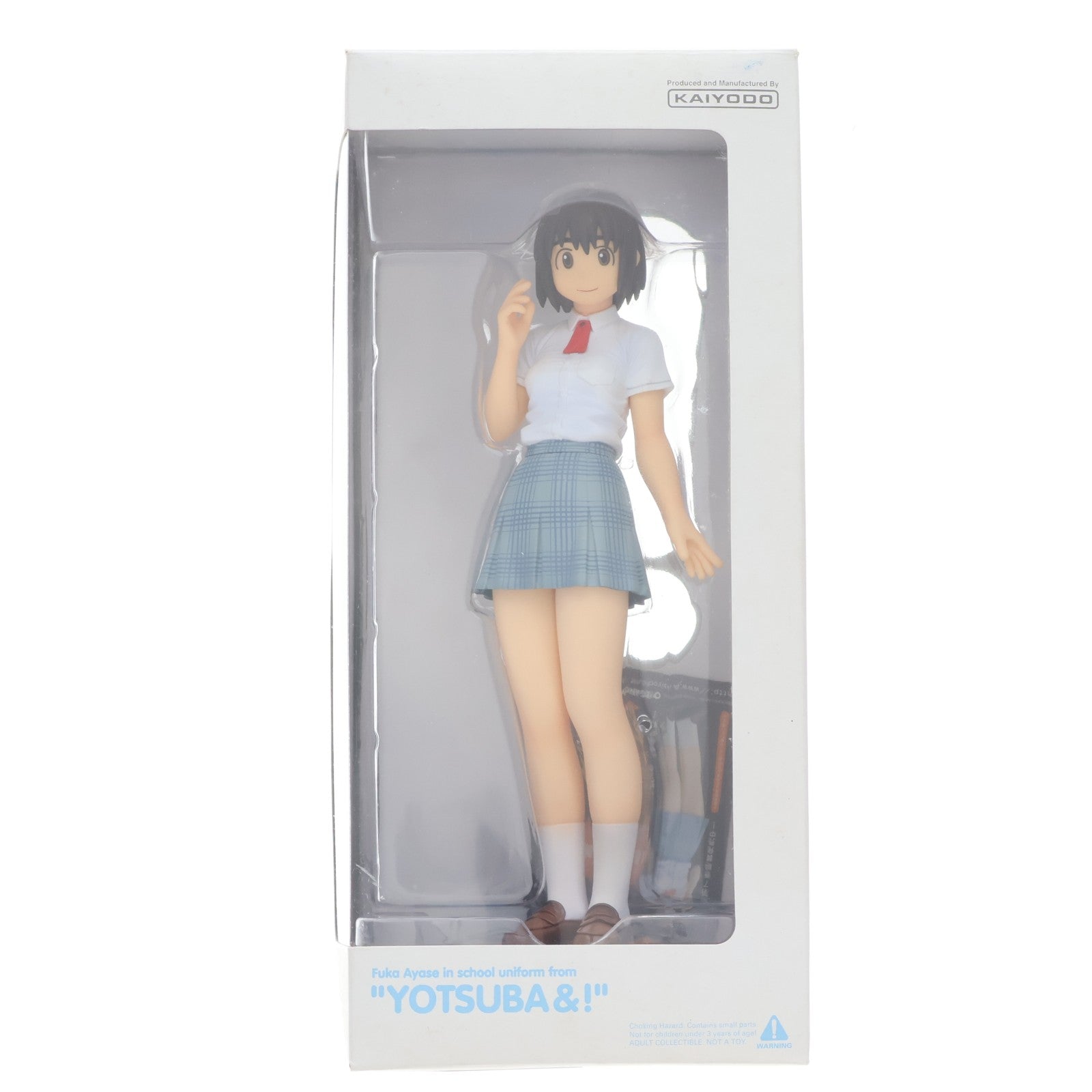 【中古即納】[FIG] 綾瀬風香(あやせふうか) 制服Ver. よつばと! 完成品 フィギュア 海洋堂(20071101)