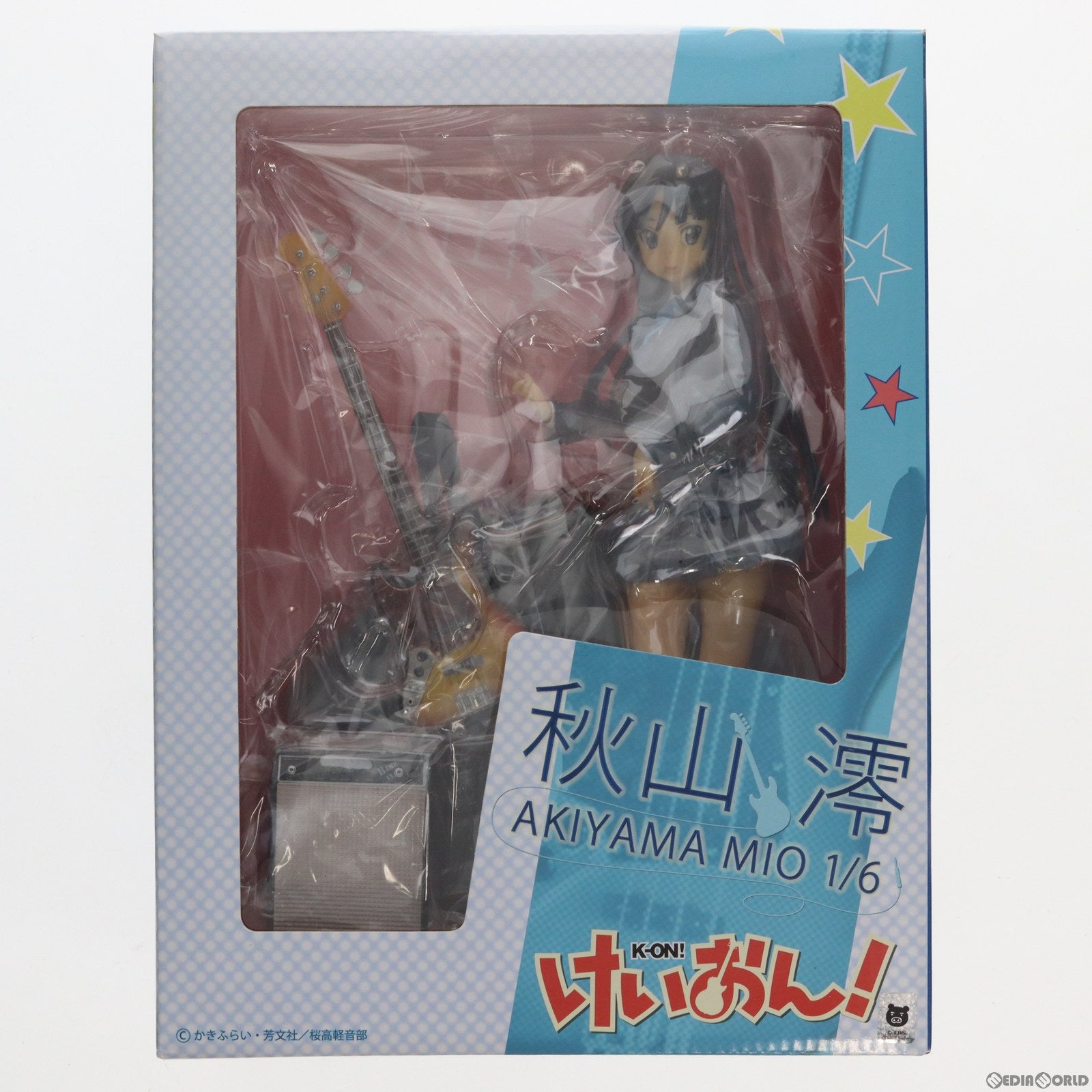 【中古即納】[FIG] 秋山澪(あきやまみお) けいおん! 1/6 完成品 フィギュア ダイキ工業(20110121)