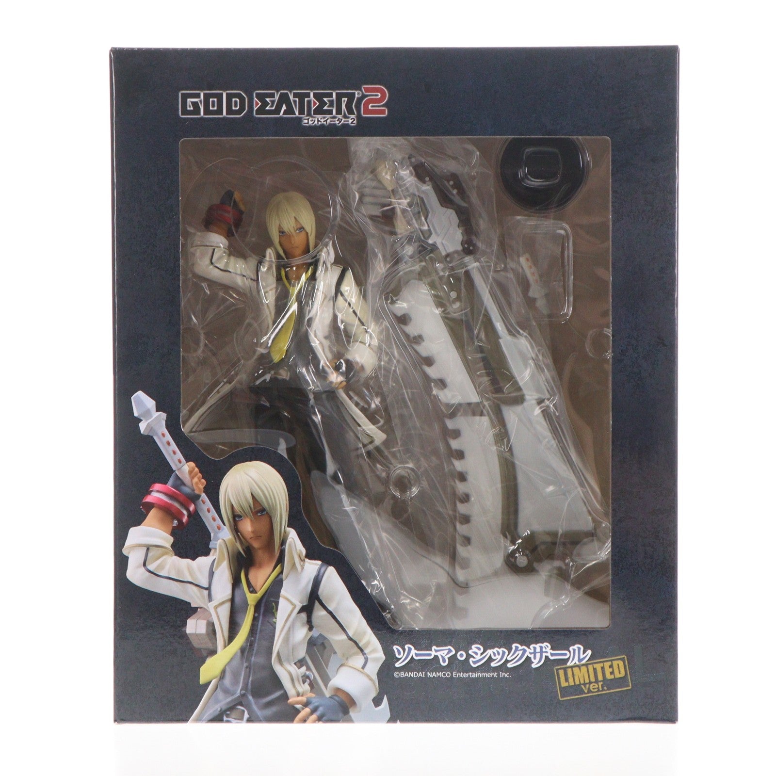 【中古即納】[FIG] ユニオンクリエイティブオンライン限定 ソーマ・シックザール Limited ver. GOD EATER 2(ゴッドイーター2) 完成品 フィギュア ユニオンクリエイティブ(20210731)