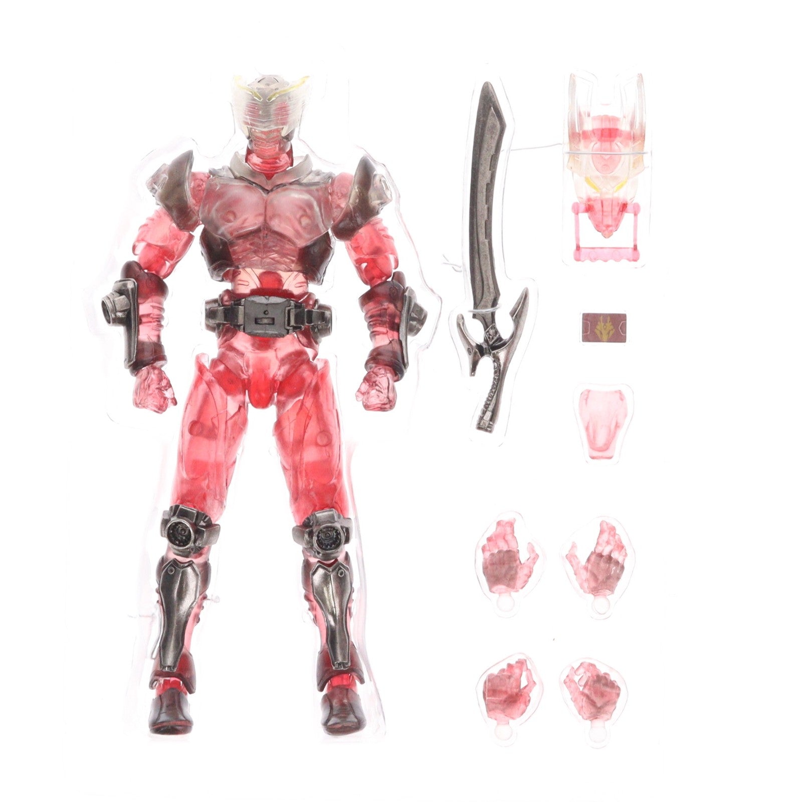 【中古即納】[FIG] S.I.C. 仮面ライダー龍騎 クリアーカラーエディション S.I.C.極魂キャンペーンBコース当選品 完成品 可動フィギュア バンダイ(20100101)
