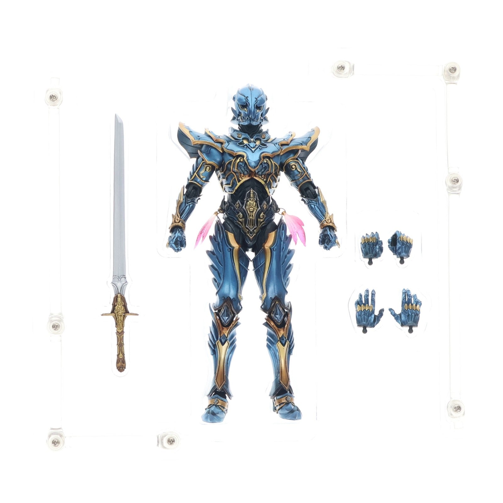 【中古即納】[FIG] 魂ウェブ商店限定 魔戒可動 幻影騎士 クロウ 牙狼-GARO-(ガロ) -魔戒ノ花- 完成品 可動フィギュア バンダイ(20141231)