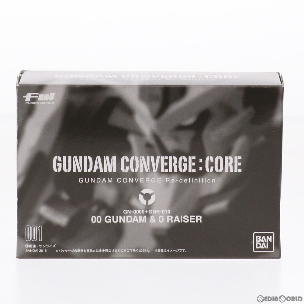 【中古即納】[FIG] (食玩) プレミアムバンダイ限定 FW GUNDAM CONVERGE:CORE(ガンダムコンバージ コア) ダブルオーガンダム&オーライザーセット 機動戦士ガンダム00(ダブルオー) 完成品 フィギュア バンダイ(20150830)
