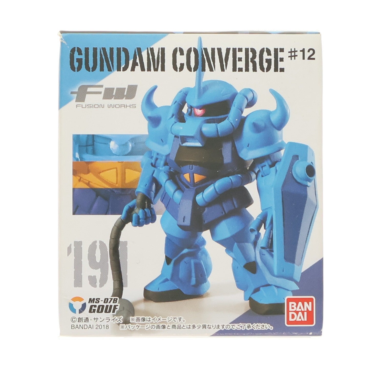 【中古即納】[FIG] (単品)(食玩) FW GUNDAM CONVERGE ♯12(ガンダムコンバージ) グフ 機動戦士ガンダムシリーズ フィギュア バンダイ(20181001)