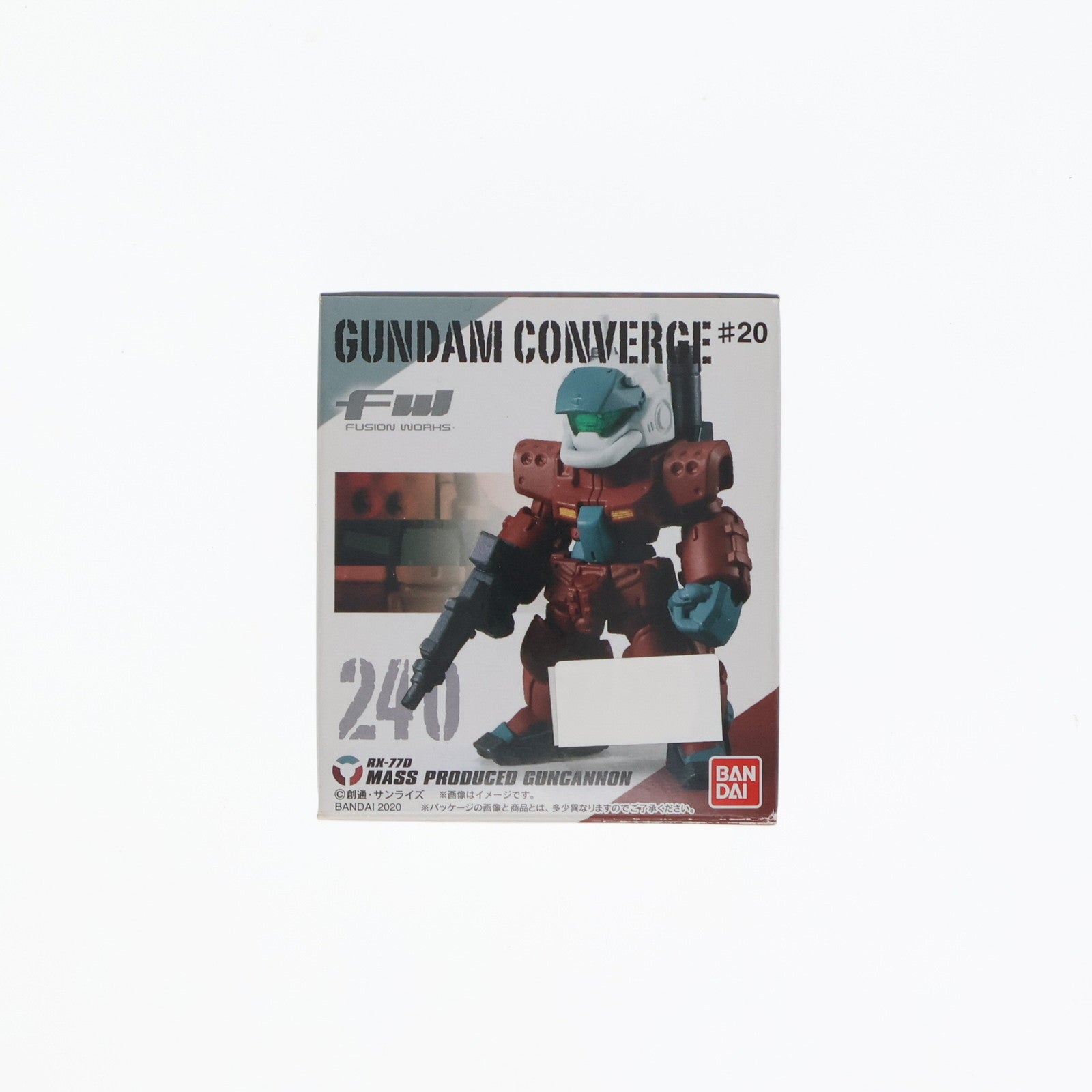 【中古即納】[FIG] (単品)(食玩) 5.量産型ガンキャノン FW GUNDAM CONVERGE(ガンダムコンバージ) #20 機動戦士ガンダム フィギュア バンダイ(20200914)