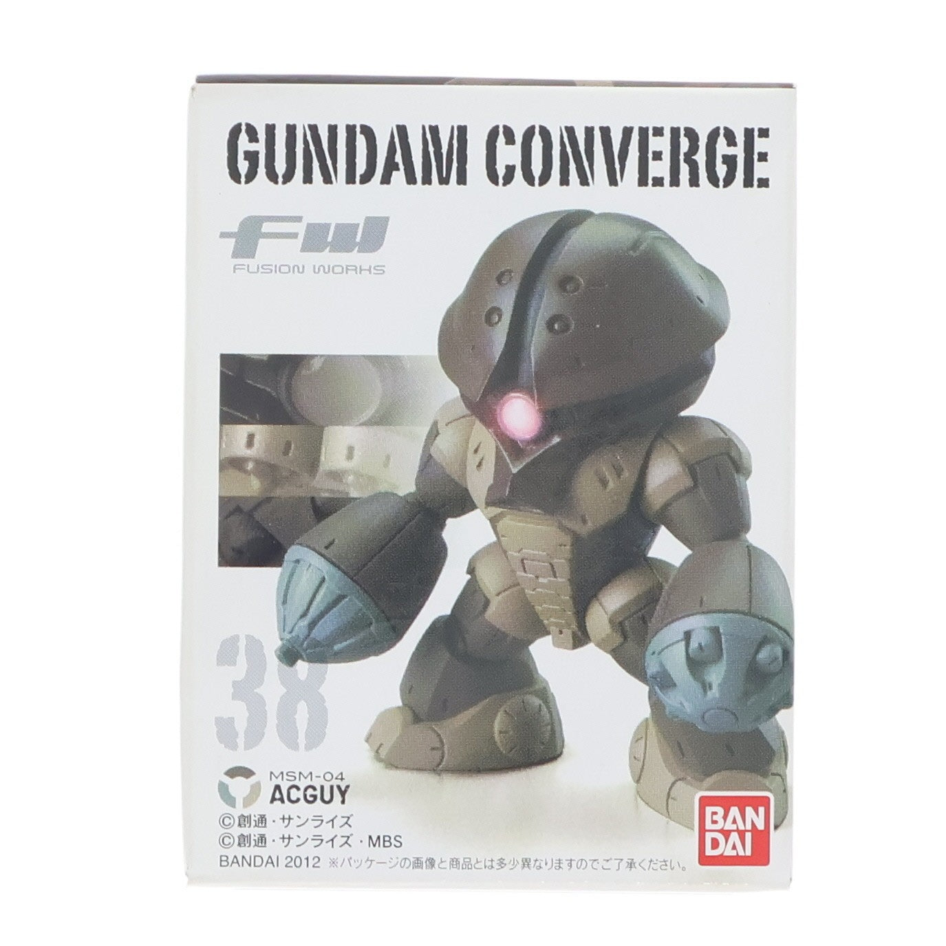 【中古即納】[FIG] (単品)(食玩) FW GUNDAM CONVERGE6(ガンダムコンバージ) アッガイ 機動戦士ガンダムシリーズ フィギュア バンダイ(20120219)