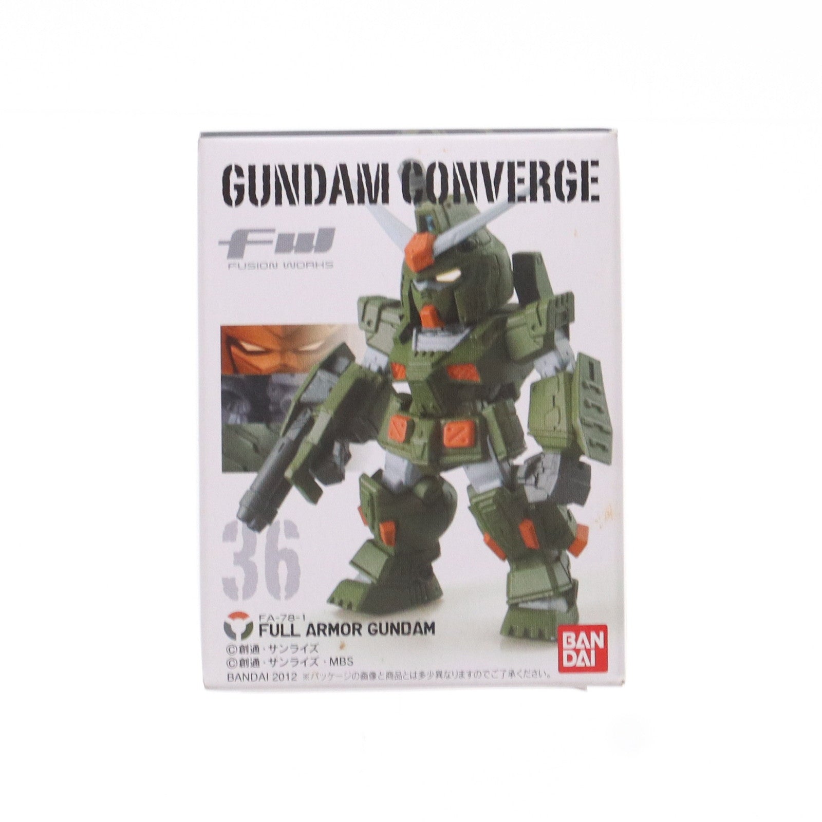【中古即納】[FIG] (単品)(食玩) FW GUNDAM CONVERGE(ガンダムコンバージ) ♯6 フルアーマーガンダム(ノーマル) 機動戦士ガンダムMSV(モビルスーツバリエーション) フィギュア バンダイ(20120219)