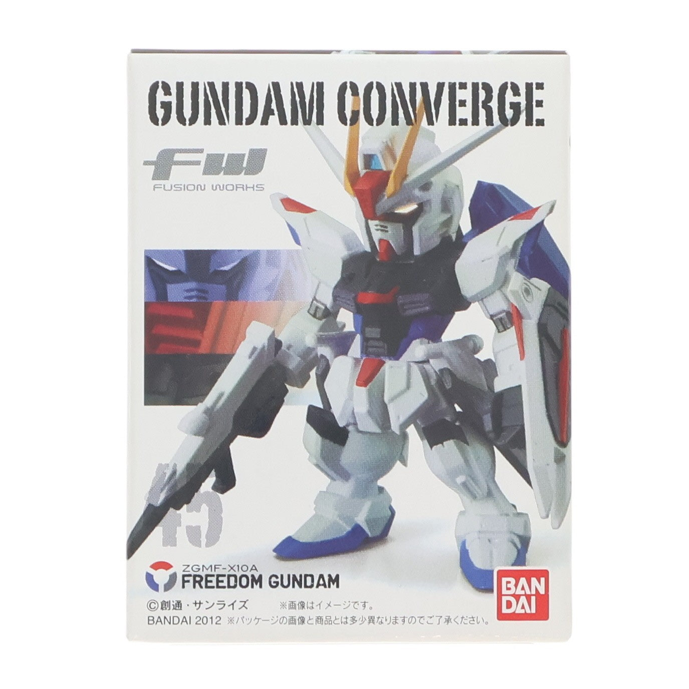 【中古即納】[FIG] (単品)(食玩) FW GUNDAM CONVERGE8(ガンダムコンバージ) フリーダムガンダム 機動戦士ガンダムシリーズ フィギュア バンダイ(20120930)