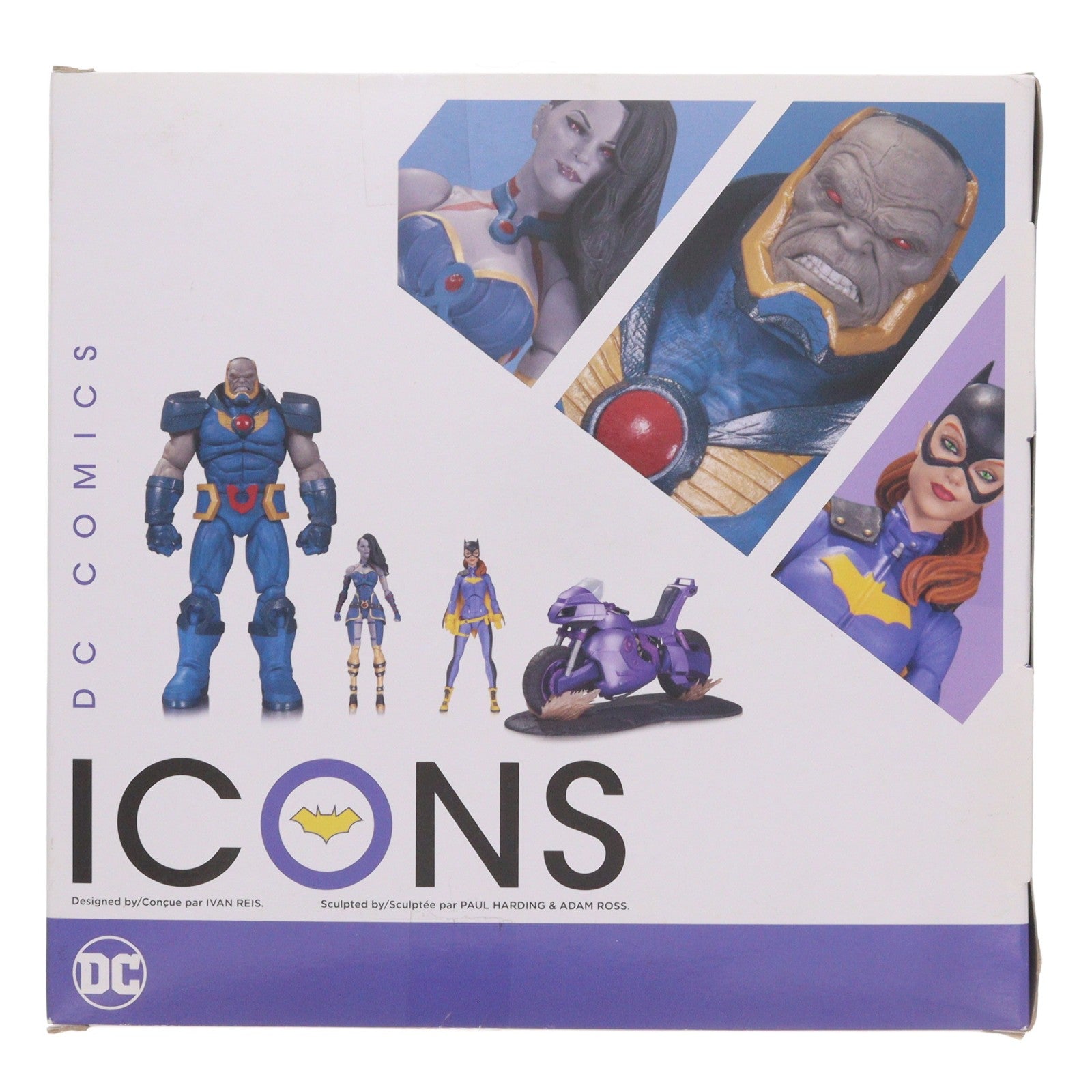 【中古即納】[FIG] DC アクションフィギュア アイコンズDX バットガール&バイク(バットガール:バーンサイド版) DCコミックス 6インチ 完成品 可動フィギュア DCコレクタブルズ(DCダイレクト)(20161130)