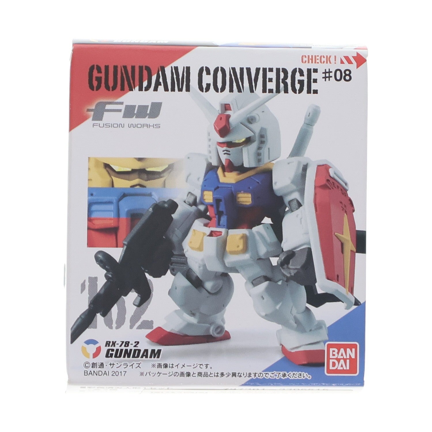【中古即納】[FIG] (単品)(食玩) ガンダム FW GUNDAM CONVERGE(ガンダムコンバージ) ♯8 機動戦士ガンダム フィギュア バンダイ(20171010)