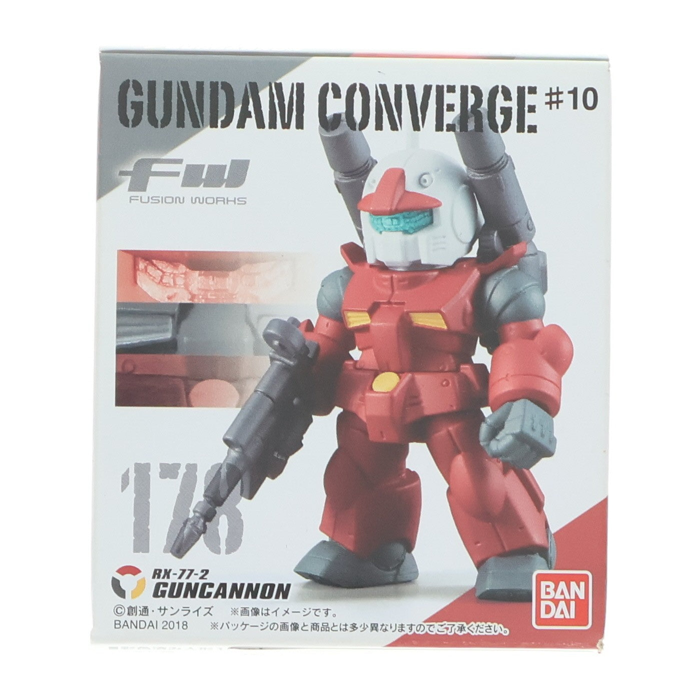【中古即納】[FIG] (単品)(食玩) FW GUNDAM CONVERGE ♯10(ガンダムコンバージ) ガンキャノン 機動戦士ガンダムシリーズ フィギュア バンダイ(20180331)