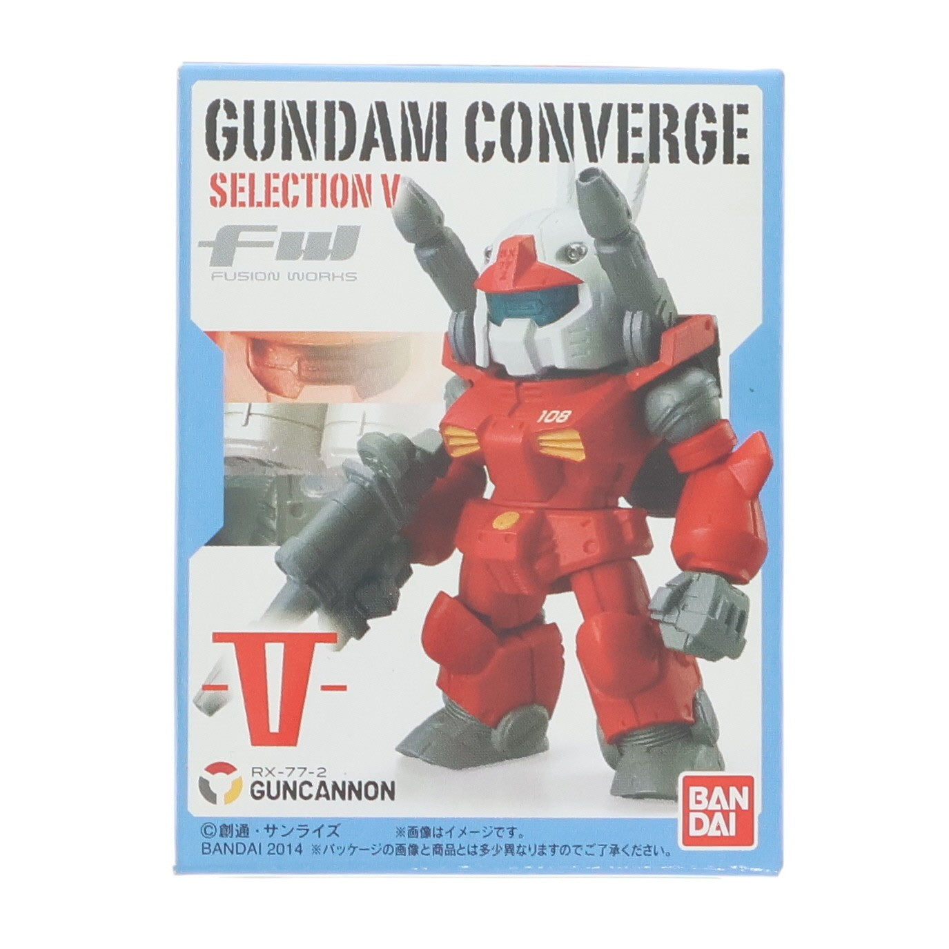 【中古即納】[FIG] (単品)(食玩) FW GUNDAM CONVERGE(ガンダムコンバージ) SELECTION V RX-77-2 ガンキャノン 機動戦士ガンダムシリーズ フィギュア セブンイレブン限定 バンダイ(20141029)