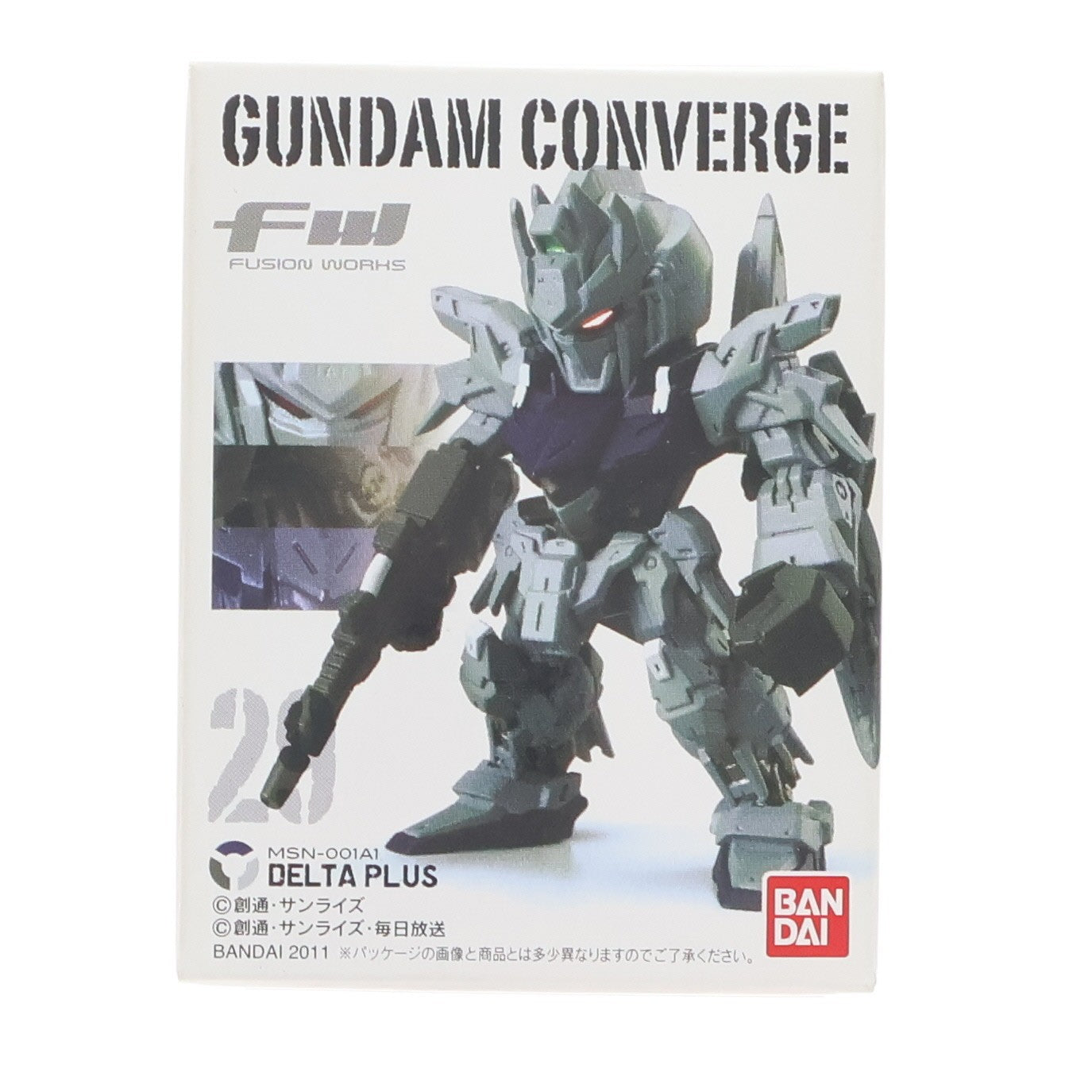 【中古即納】[FIG] (単品)(食玩) デルタプラス FW GUNDAM CONVERGE(ガンダムコンバージ) 5 機動戦士ガンダムUC(ユニコーン) フィギュア バンダイ(20111129)