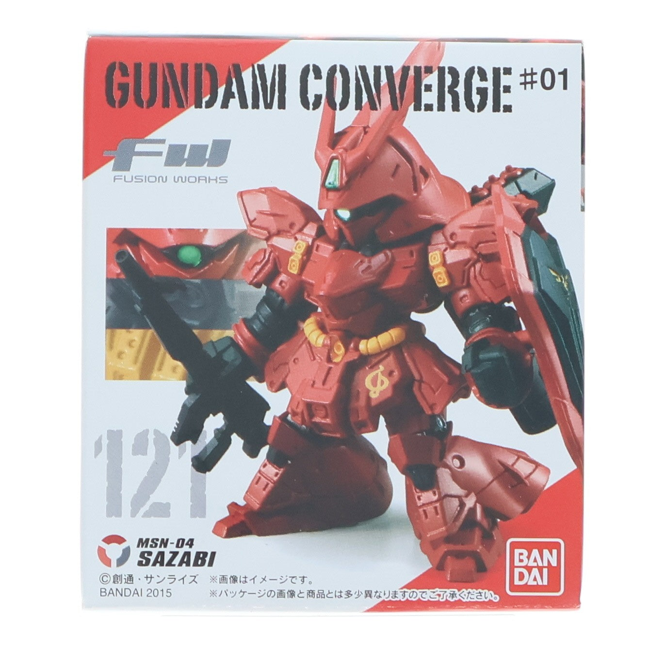 【中古即納】[FIG] (単品)(食玩) FW GUNDAM CONVERGE ♯1(ガンダムコンバージ) サザビー 機動戦士ガンダムシリーズ フィギュア バンダイ(20151229)