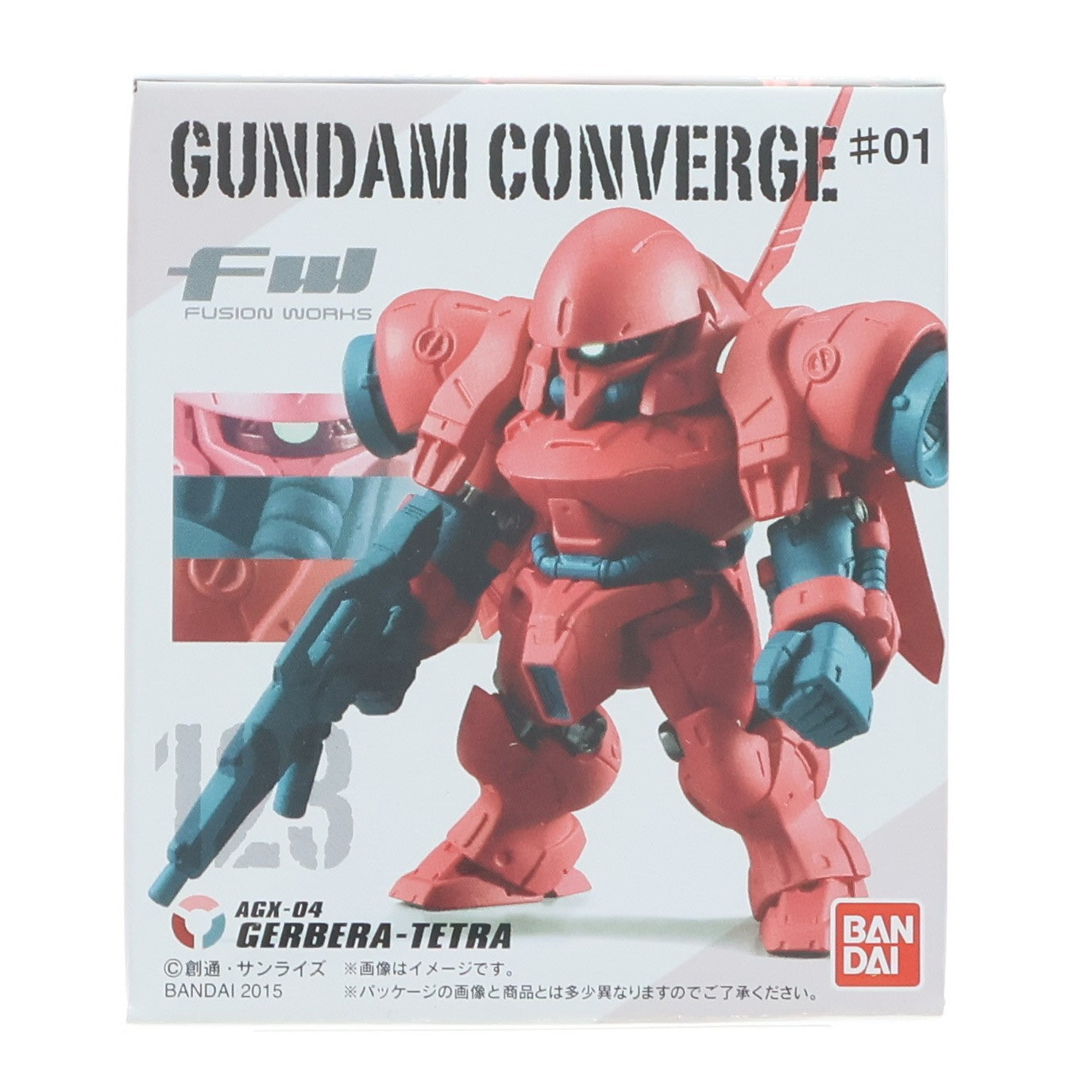 【中古即納】[FIG] (単品)(食玩) FW GUNDAM CONVERGE ♯1(ガンダムコンバージ) ガーベラ・テトラ 機動戦士ガンダムシリーズ フィギュア バンダイ(20151229)