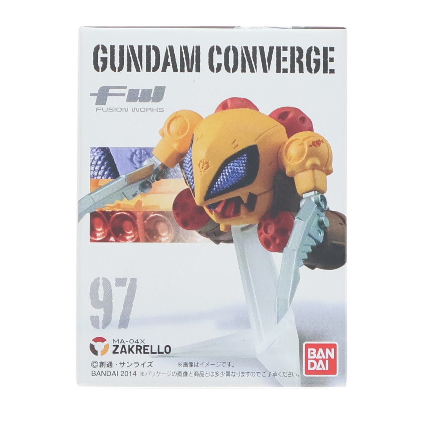 【中古即納】[FIG] (単品)(食玩) FW GUNDAM CONVERGE16(ガンダムコンバージ) ザクレロ 機動戦士ガンダムシリーズ フィギュア バンダイ(20140929)