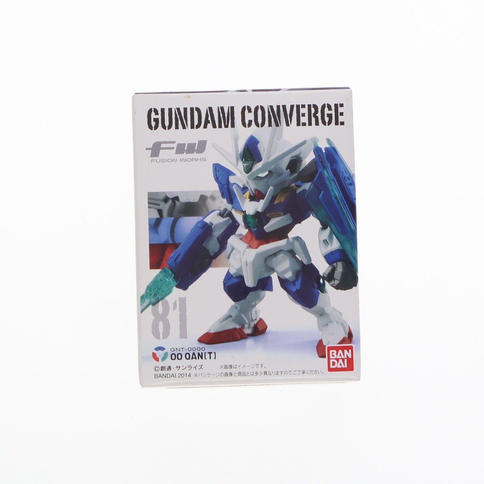 【中古即納】[FIG] (単品)(食玩) ダブルオークアンタ FW GUNDAM CONVERGE(ガンダムコンバージ) 14 劇場版 機動戦士ガンダム00(ダブルオー) -A wakening of the Trailblazer- フィギュア バンダイ(20140407)