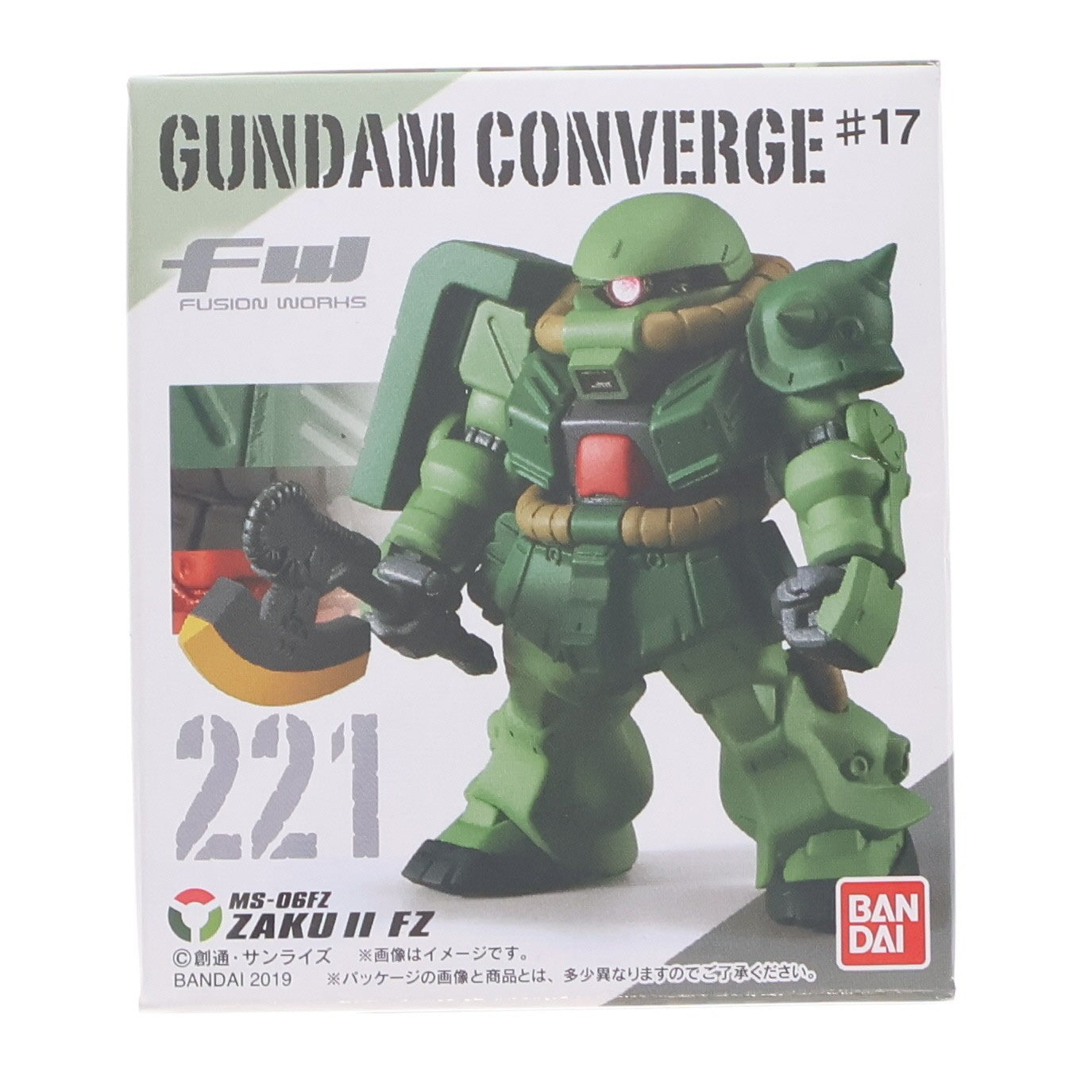 【中古即納】[FIG] (単品)(食玩) ザクII改 FW GUNDAM CONVERGE(ガンダムコンバージ) #17 機動戦士ガンダム0080 ポケットの中の戦争 フィギュア バンダイ(20191231)