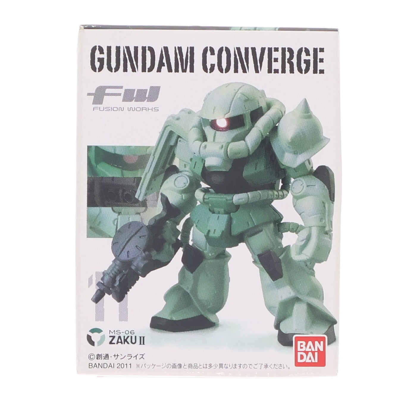 【中古即納】[FIG] (単品)(食玩) セブンイレブン限定 MS-06 ザクII FW GUNDAM CONVERGE(ガンダムコンバージ) SELECTION 機動戦士ガンダム フィギュア バンダイ(20110930)