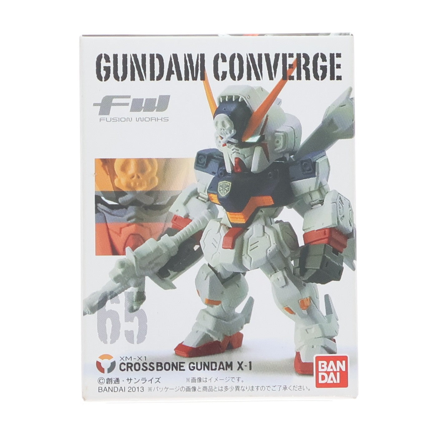 【中古即納】[FIG] (単品)(食玩) クロスボーン・ガンダムX-1 FW GUNDAM CONVERGE(ガンダムコンバージ) 11 機動戦士クロスボーン・ガンダム フィギュア バンダイ(20130625)