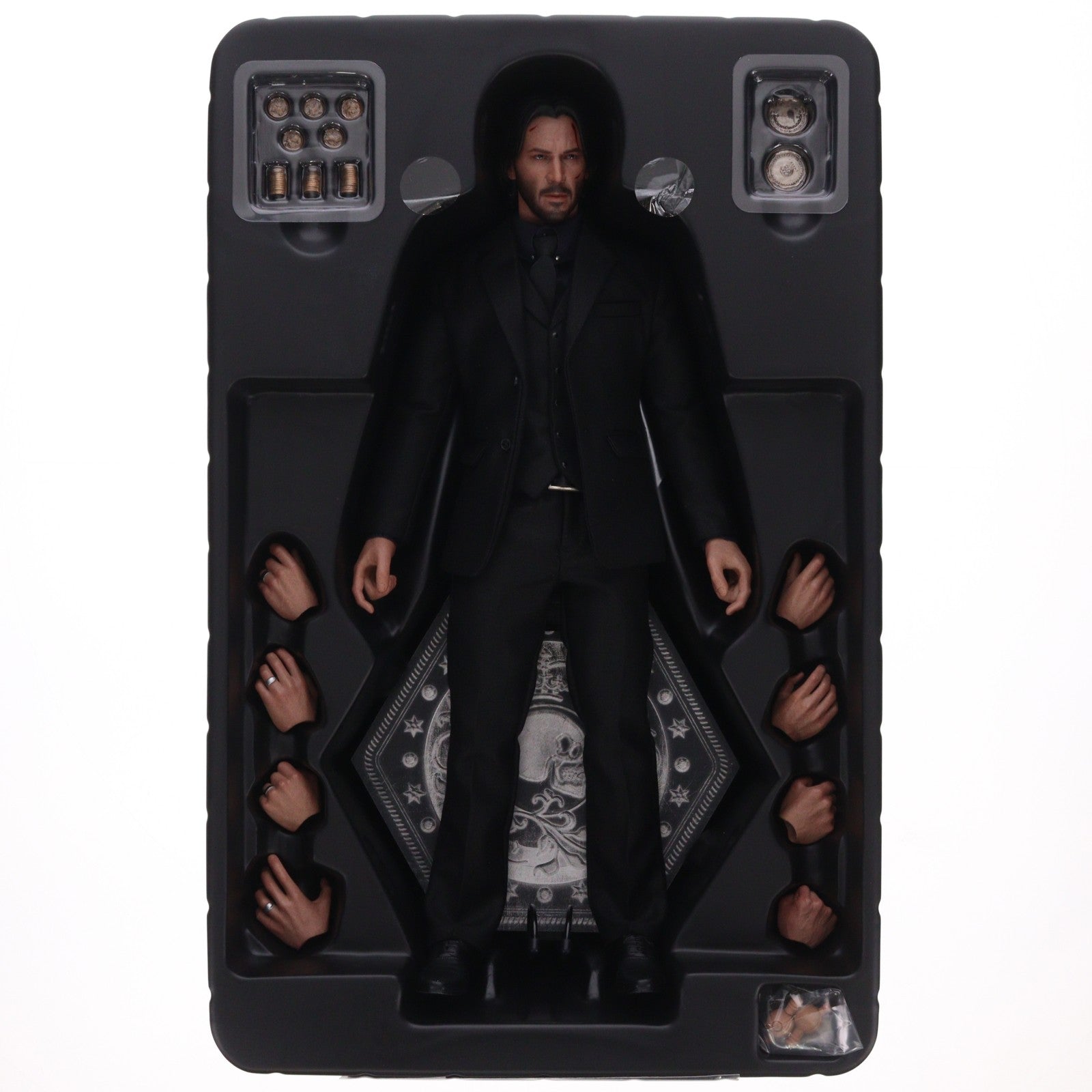 【中古即納】[FIG] ムービー・マスターピース ジョン・ウィック ジョン・ウィック:チャプター2 1/6 完成品 アクションフィギュア(MMS504) ホットトイズ(20190730)