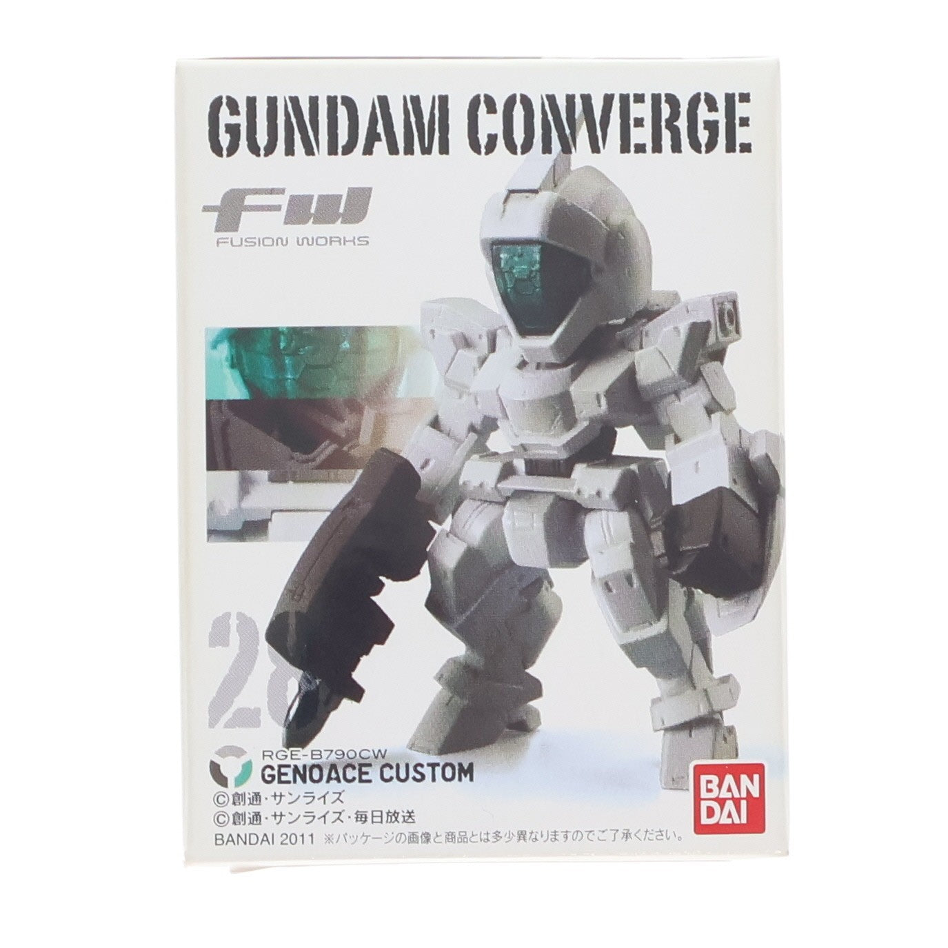 【中古即納】[FIG] (単品)(食玩) ジェノアスカスタム FW GUNDAM CONVERGE(ガンダムコンバージ) 5 機動戦士ガンダムAGE(エイジ) フィギュア バンダイ(20111130)