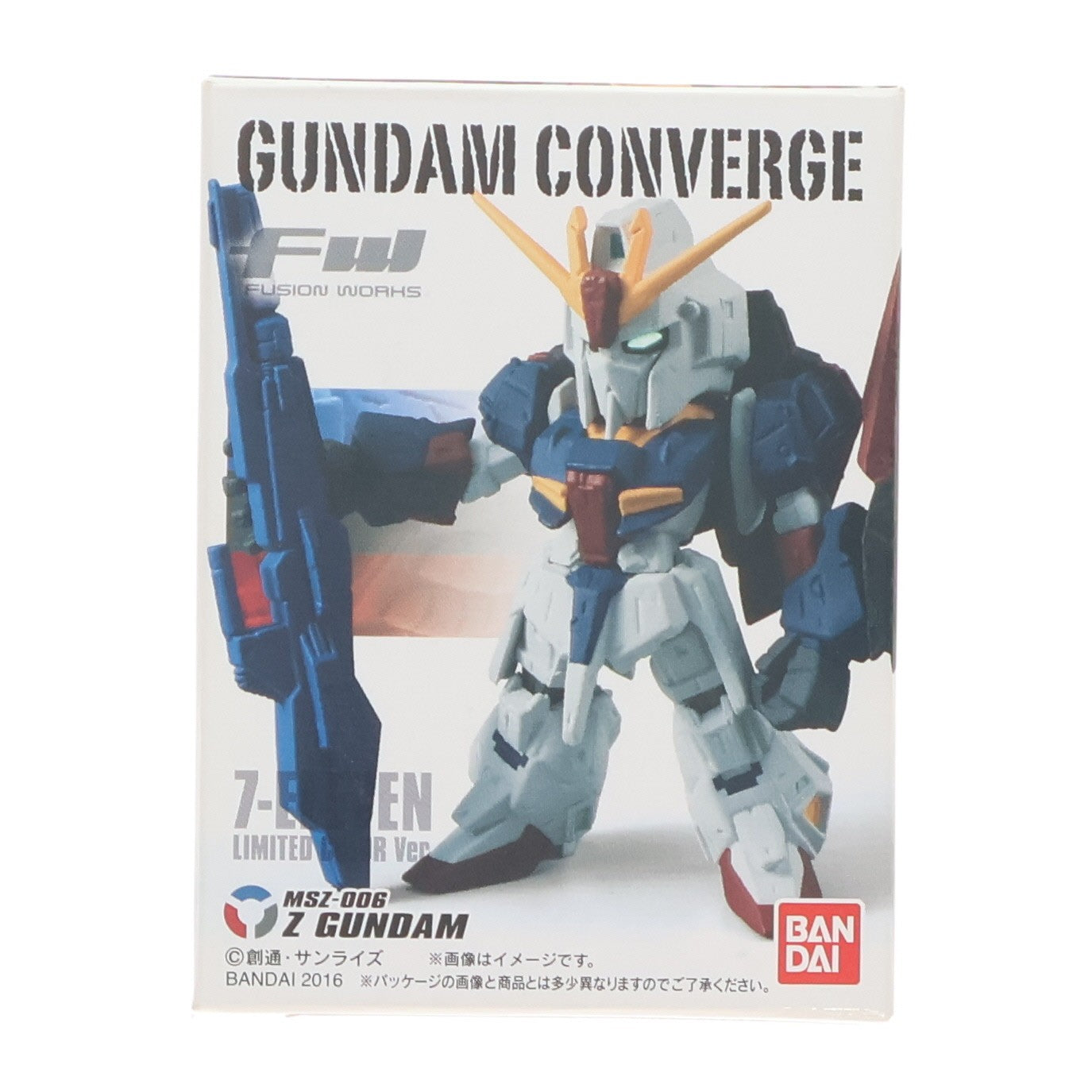 【中古即納】[FIG] (単品)(食玩) セブンイレブン限定 2.Zガンダム(リアルタイプカラーver.) FW GUNDAM CONVERGE(ガンダムコンバージ) セブン-イレブン限定カラーver. 機動戦士Zガンダム フィギュア バンダイ(20161118)