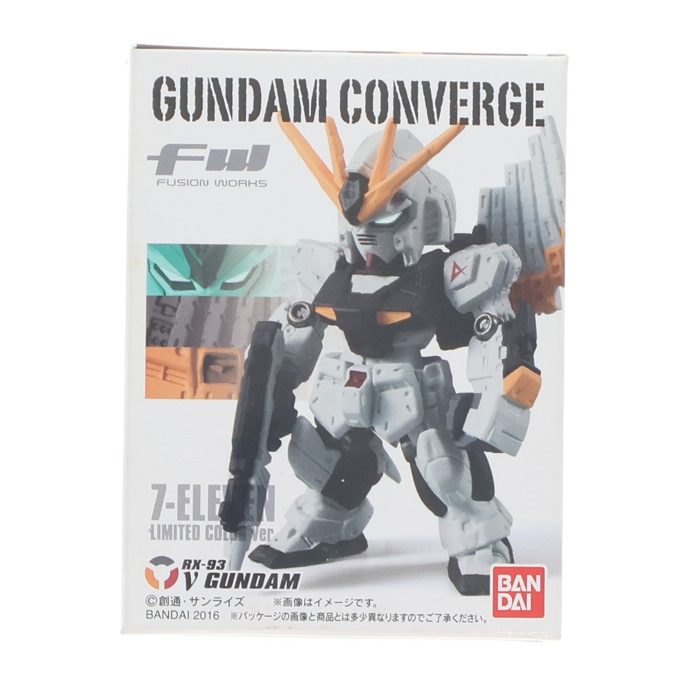 【中古即納】[FIG] (単品)(食玩) セブンイレブン限定 3.νガンダム(リアルタイプカラーver.) FW GUNDAM CONVERGE(ガンダムコンバージ) セブン-イレブン限定カラーver. 機動戦士ガンダム 逆襲のシャア フィギュア バンダイ(20161118)