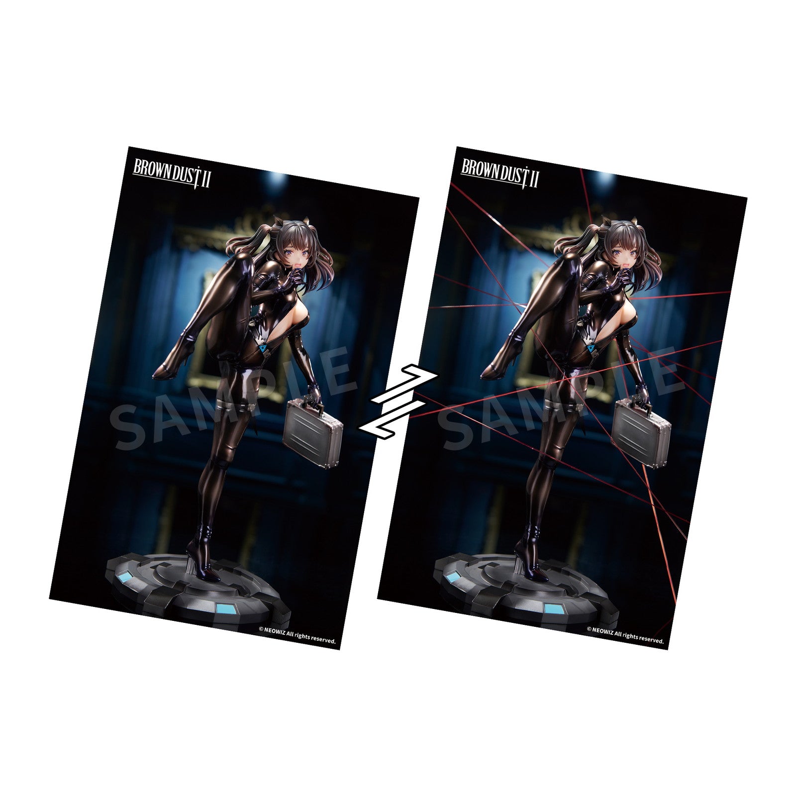 【中古即納】[FIG] レンチキュラーカード付属 シェラザード コードネームS ver. アクリル展示ケース付きスペシャル版 ブラウンダスト2 1/7 完成品 フィギュア APEX(エーペックス)(20260531)