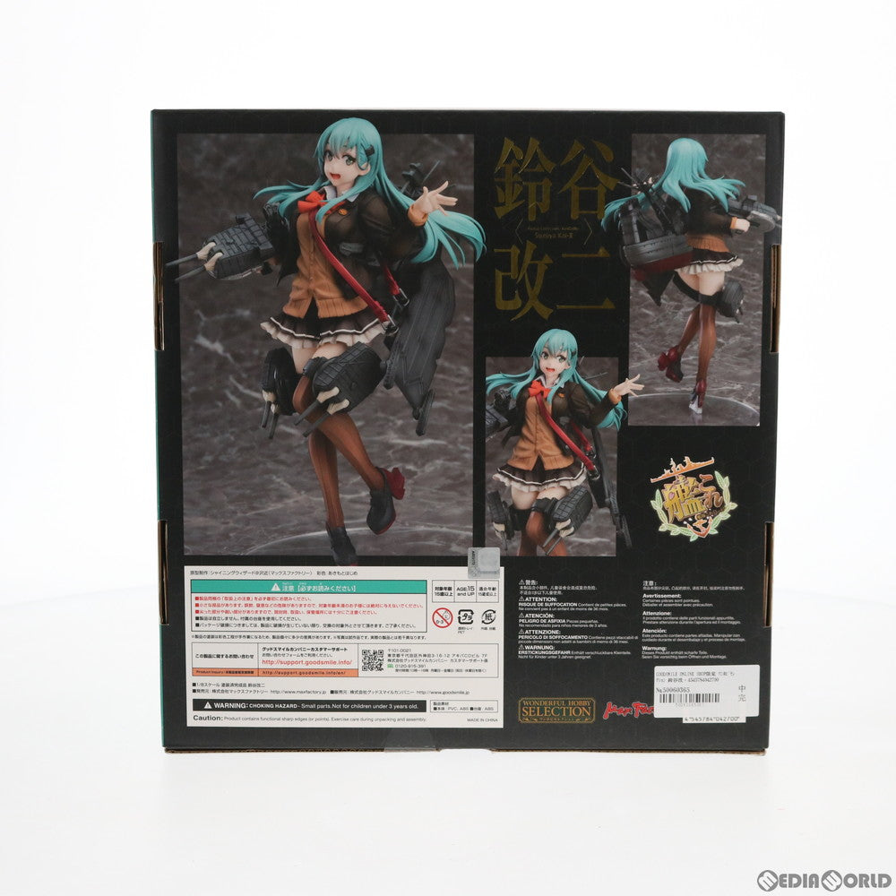 【中古即納】[FIG] GOODSMILE ONLINE SHOP限定 ワンホビセレクション 鈴谷改二(すずやかいに) 艦隊これくしょん -艦これ- 1/8 完成品 フィギュア マックスファクトリー(20191130)