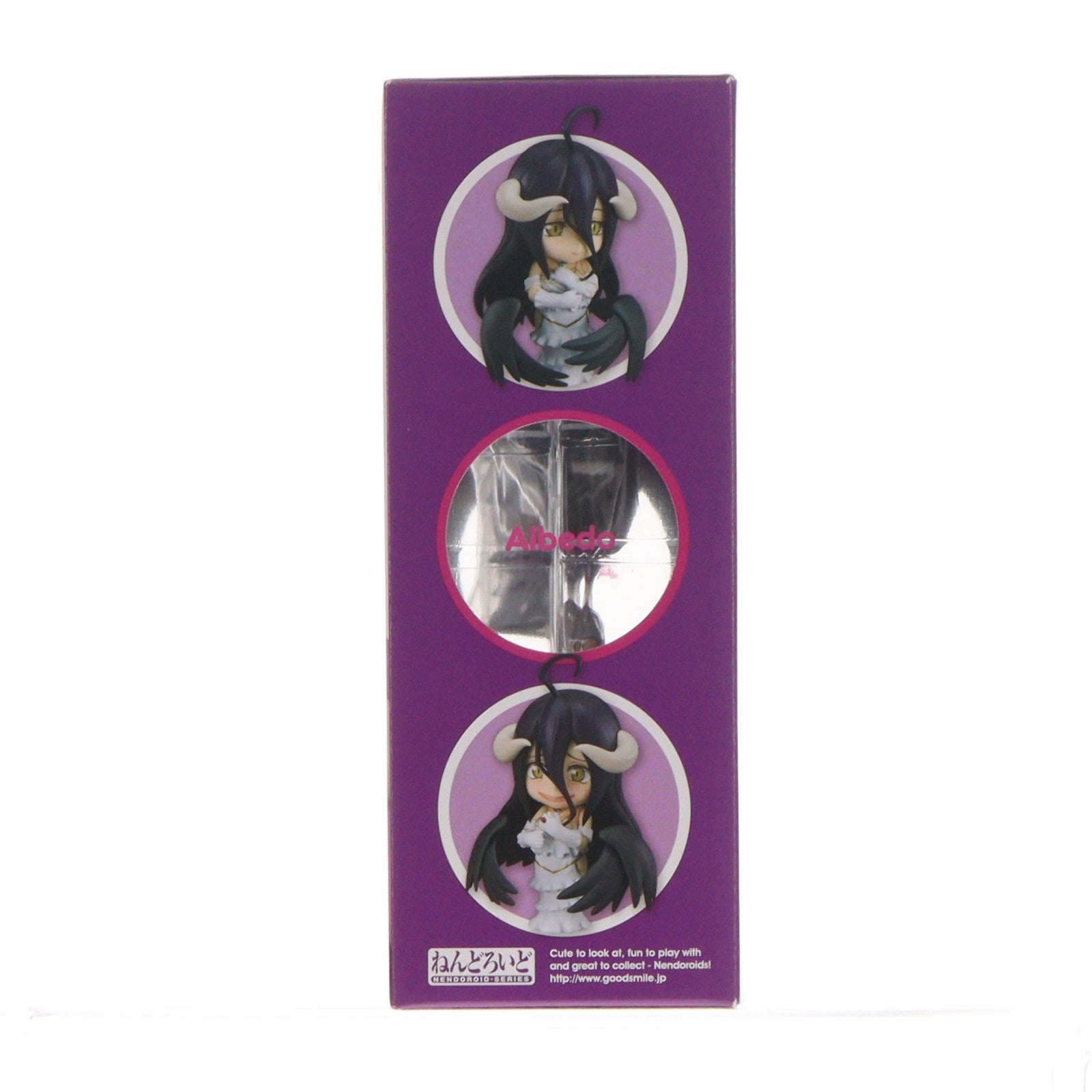 【中古即納】[FIG] GOODSMILE ONLINE SHOP限定特典付属 ねんどろいど 642 アルベド オーバーロード 完成品 可動フィギュア グッドスマイルカンパニー(20190314)